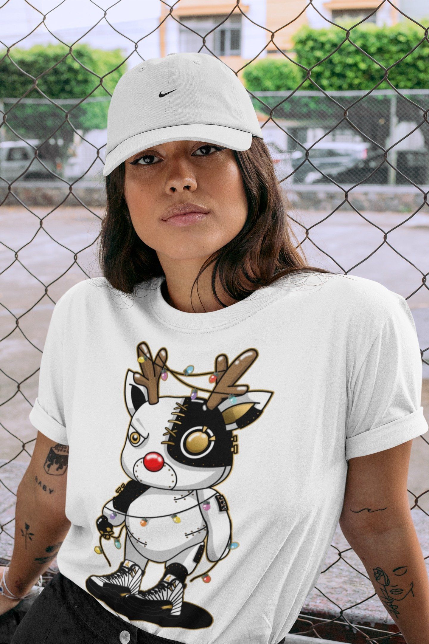 Jordan 12 Royalty Shirt To Match Jordans Cyborg Reindeer Sneaker Tees Jordan 12 Royalty Drip Gear Zone Sneaker Matching Clothing Unisex Shirts