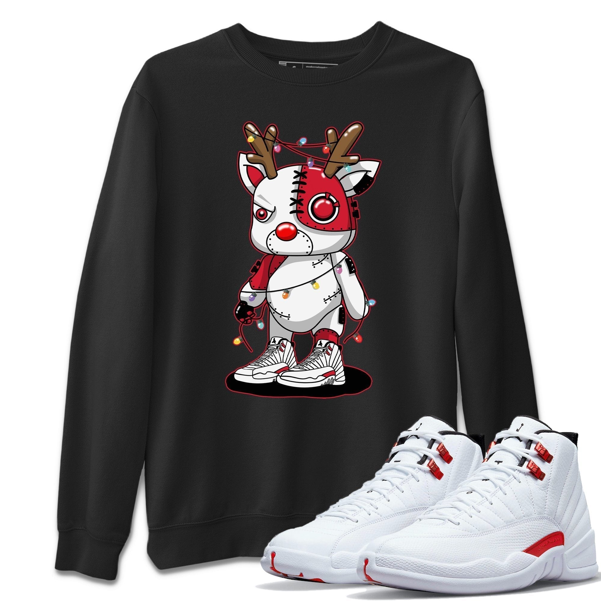 Jordan 12 Twist Shirt To Match Jordans Cyborg Reindeer Sneaker Tees Jordan 12 Twist Drip Gear Zone Sneaker Matching Clothing Unisex Shirts
