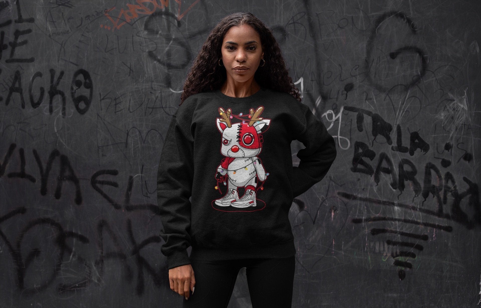 Jordan 12 Twist Shirt To Match Jordans Cyborg Reindeer Sneaker Tees Jordan 12 Twist Drip Gear Zone Sneaker Matching Clothing Unisex Shirts