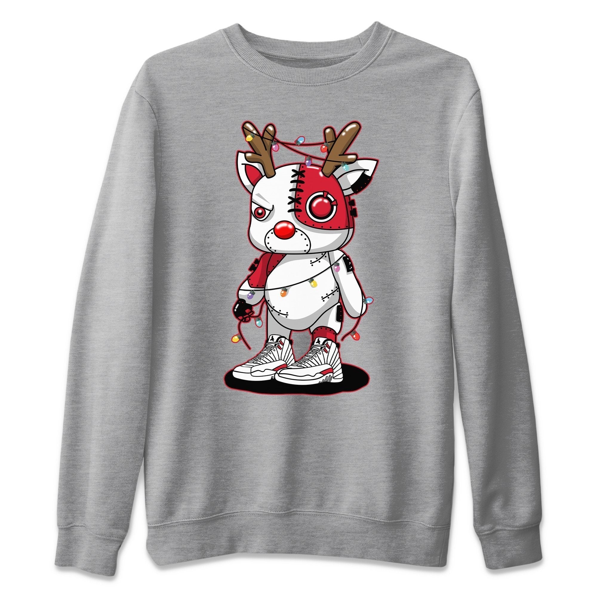 Jordan 12 Twist Shirt To Match Jordans Cyborg Reindeer Sneaker Tees Jordan 12 Twist Drip Gear Zone Sneaker Matching Clothing Unisex Shirts