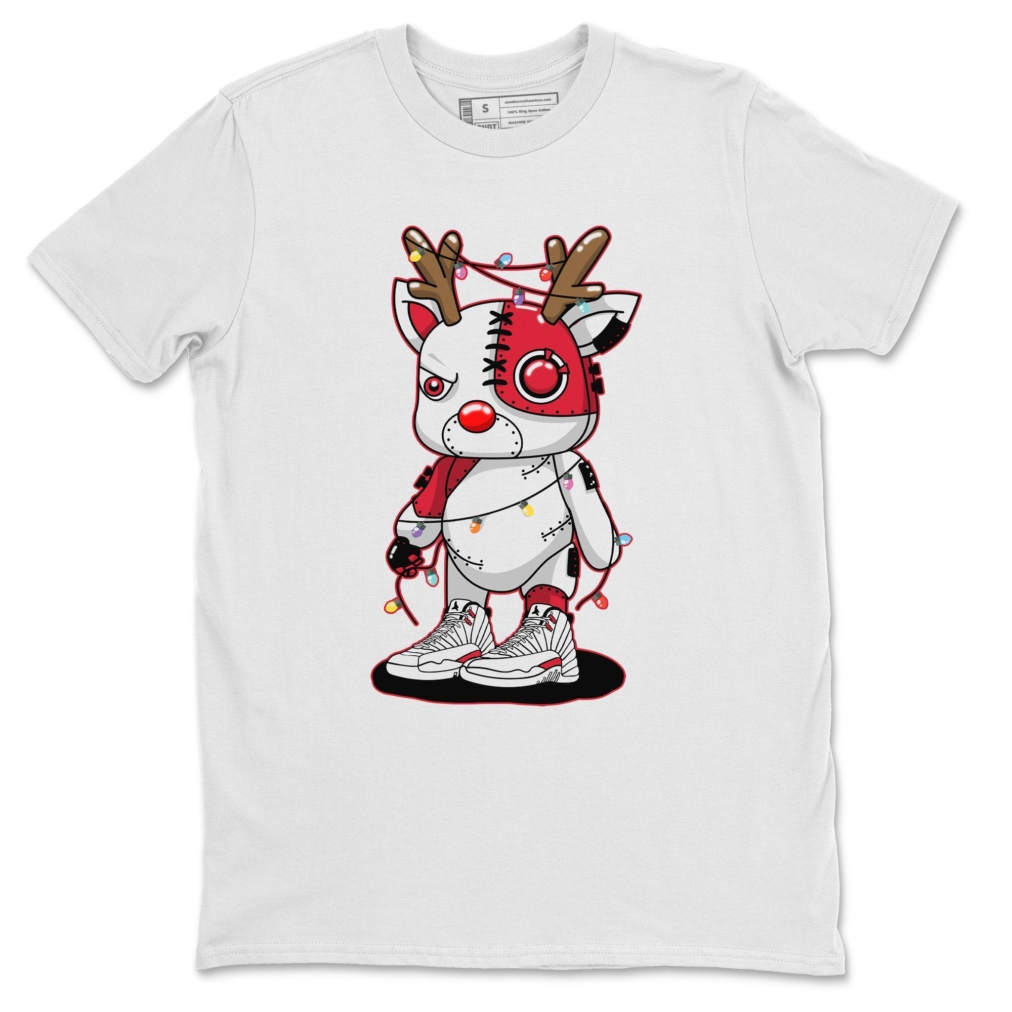 Jordan 12 Twist Shirt To Match Jordans Cyborg Reindeer Sneaker Tees Jordan 12 Twist Drip Gear Zone Sneaker Matching Clothing Unisex Shirts