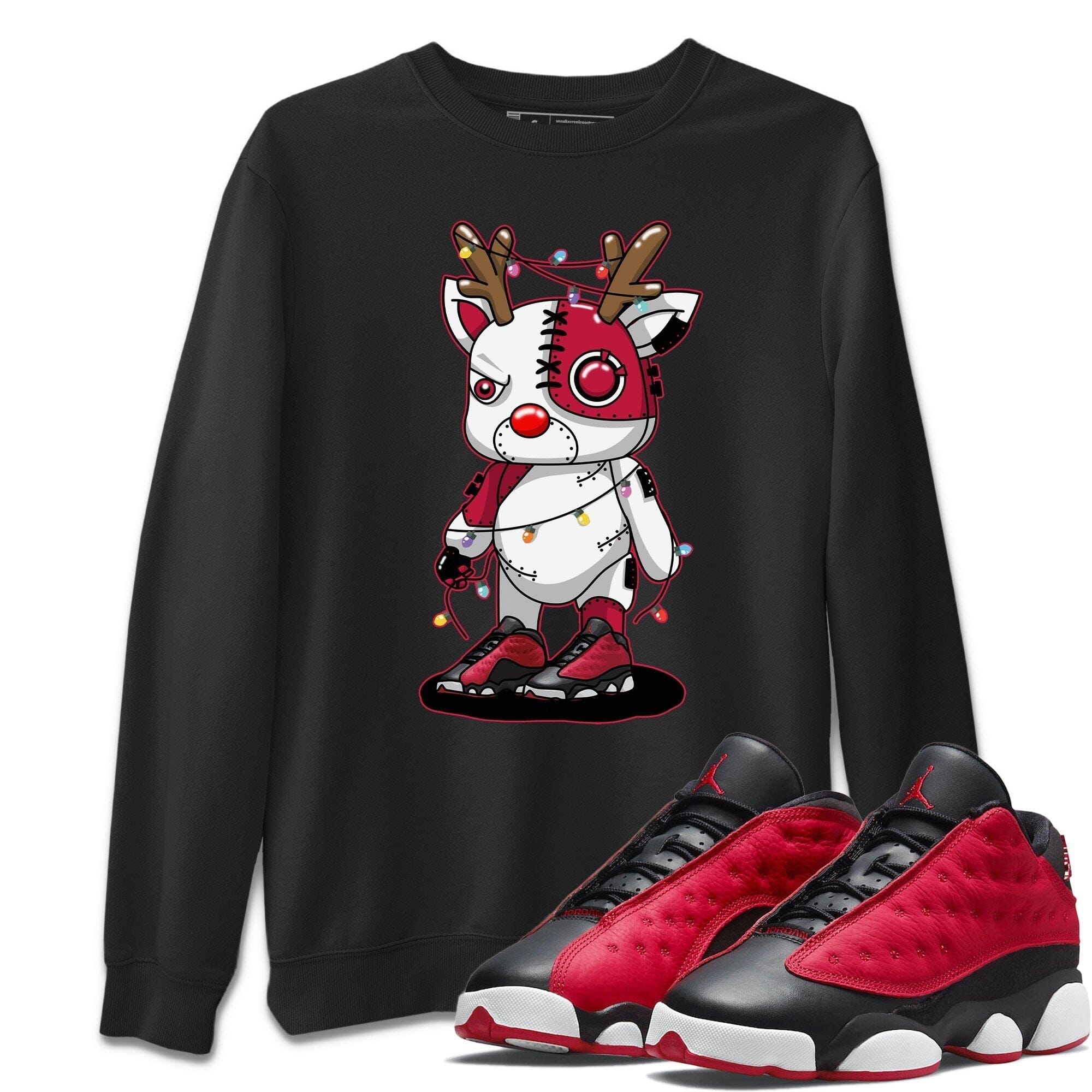 Jordan 13 Very Berry Shirt To Match Jordans Cyborg Reindeer Sneaker Tees Jordan 13 Very Berry Drip Gear Zone Sneaker Matching Clothing Unisex Shirts