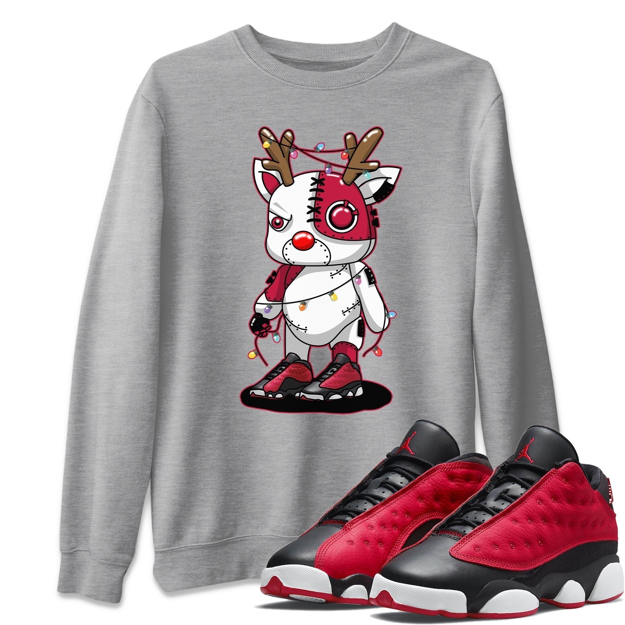 Jordan 13 Very Berry Shirt To Match Jordans Cyborg Reindeer Sneaker Tees Jordan 13 Very Berry Drip Gear Zone Sneaker Matching Clothing Unisex Shirts