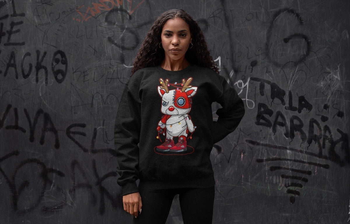 Jordan 5 Raging Bull Shirt To Match Jordans Cyborg Reindeer Sneaker Tees Jordan 5 Raging Bull Drip Gear Zone Sneaker Matching Clothing Unisex Shirts