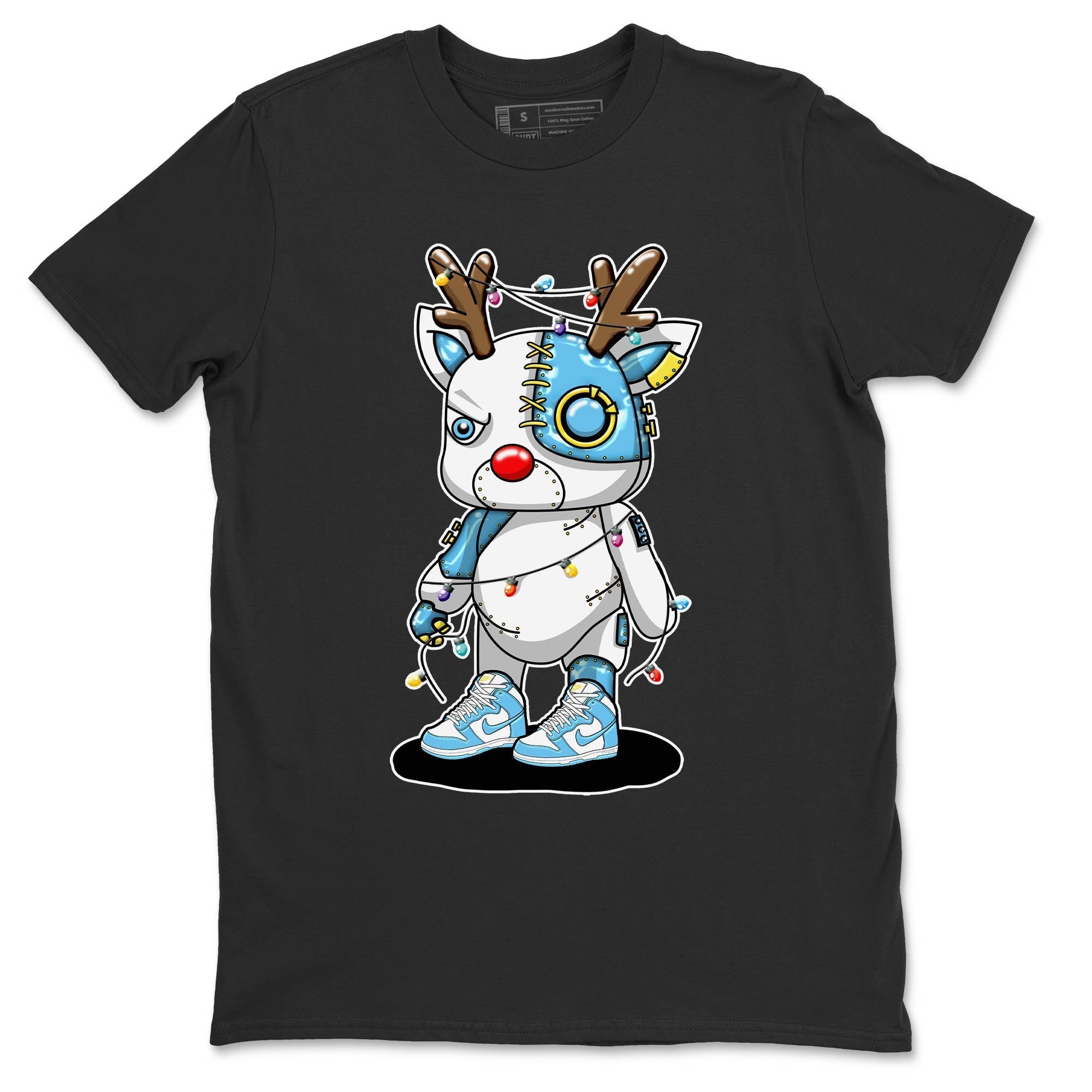 Nike Dunk High Blue Chill Shirt To Match Jordans Cyborg Reindeer Sneaker Tees Nike Dunk High Blue Chill Drip Gear Zone Sneaker Matching Clothing Unisex Shirts