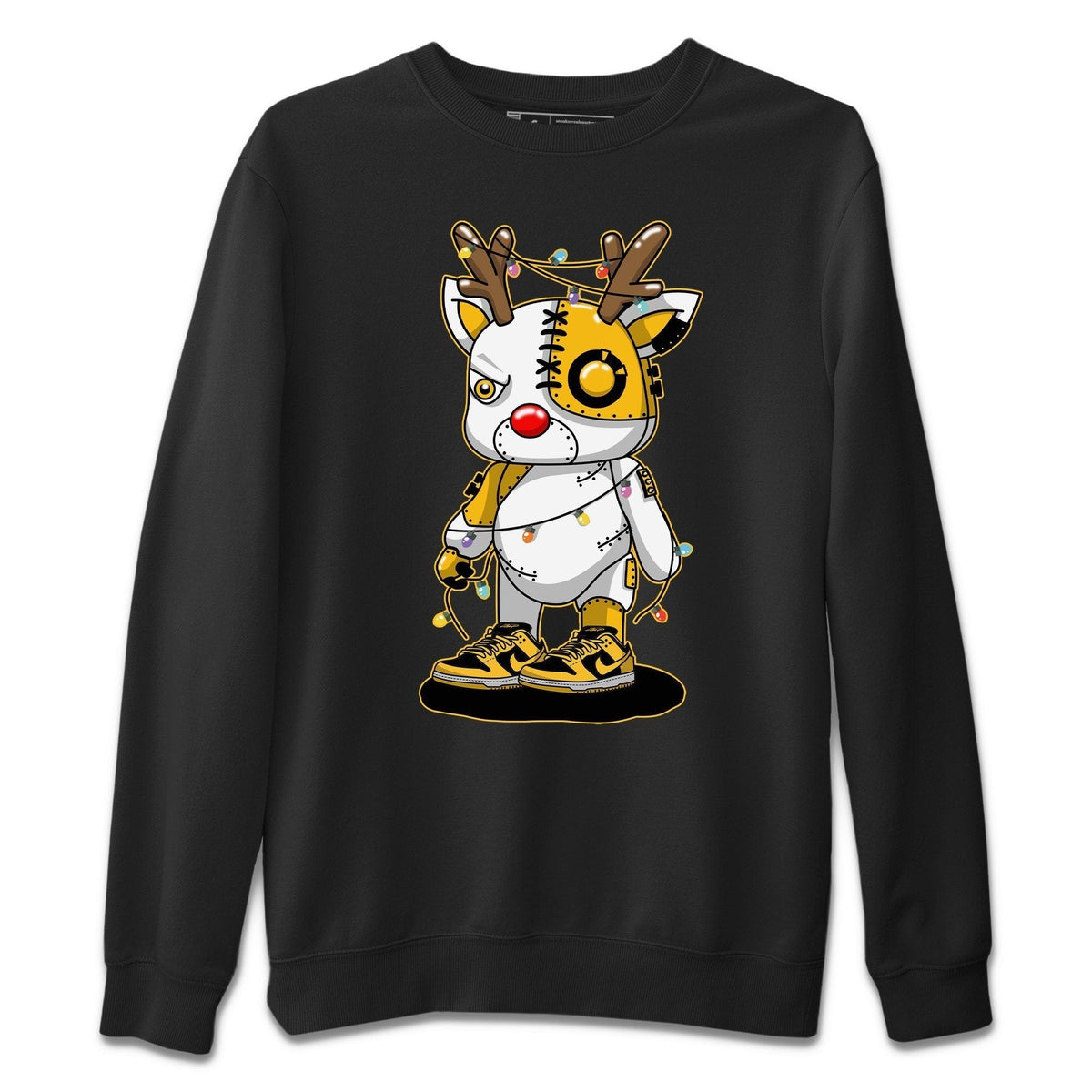 Dunk Championship Goldenrod Sneaker Match Tees Cyborg Reindeer Sneaker Tees Dunk Championship Goldenrod Jordan to match sneaker T-Shirt Crew Neck Shirts
