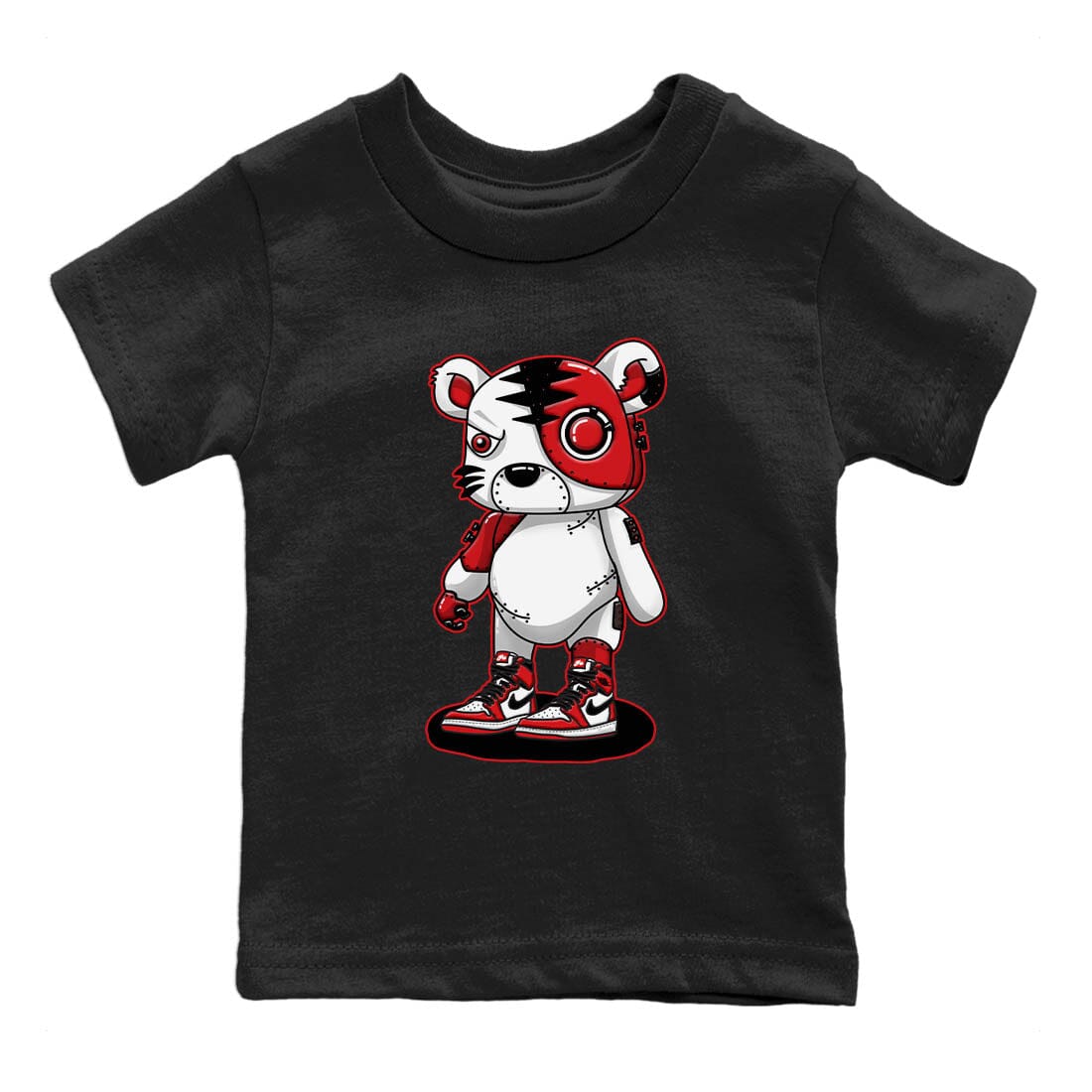 Jordan 1 lost & found Sneaker Matching T-Shirt Cyborg Tiger Sneaker Tees Jordan 1 lost & found Sneaker Release Tees Kids Shirts