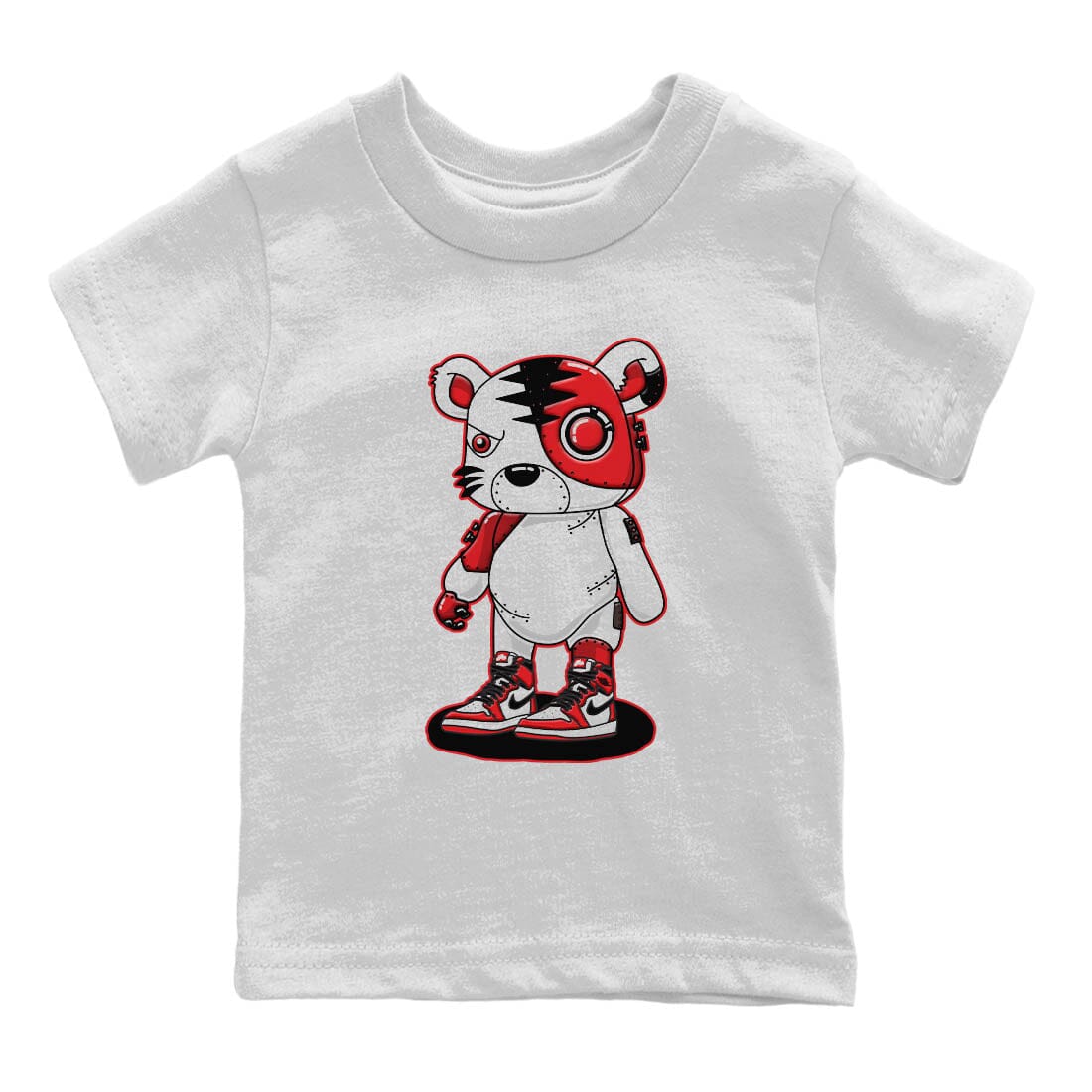 Jordan 1 lost & found Sneaker Matching T-Shirt Cyborg Tiger Sneaker Tees Jordan 1 lost & found Sneaker Release Tees Kids Shirts