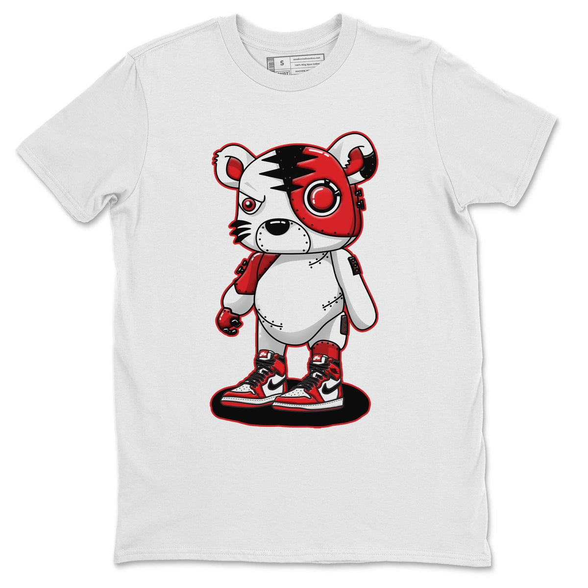 Jordan 1 lost & found Sneaker Matching T-Shirt Cyborg Tiger Sneaker Tees Jordan 1 lost & found Sneaker Release Tees Crew Neck Tees