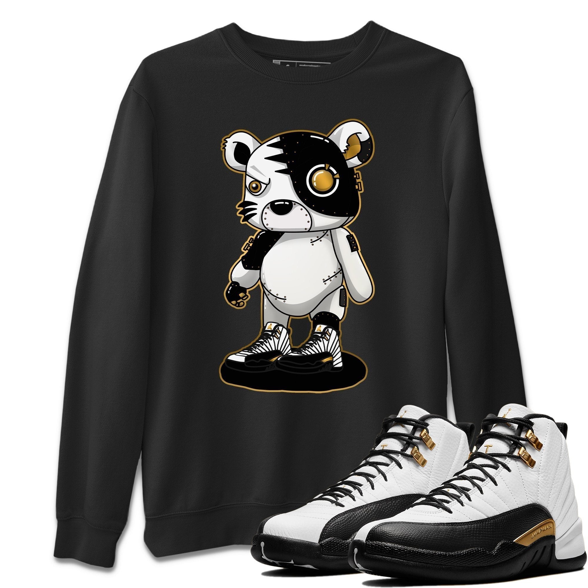 Jordan 12 Royalty Shirt To Match Jordans Cyborg Tiger Sneaker Tees Jordan 12 Royalty Drip Gear Zone Sneaker Matching Clothing Unisex Shirts