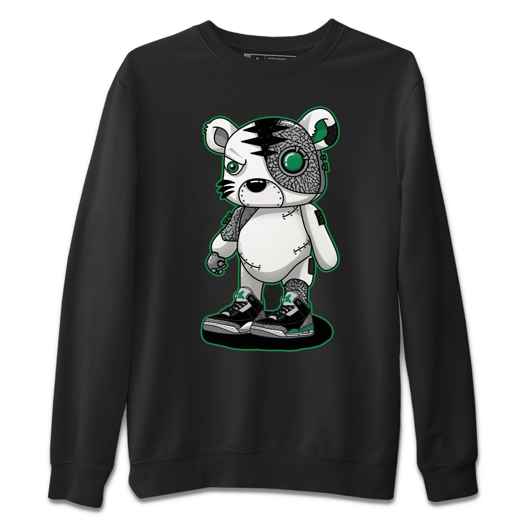 Jordan 3 Pine Green Shirt To Match Jordans Cyborg Tiger Sneaker Tees Jordan 3 Pine Green Drip Gear Zone Sneaker Matching Clothing Unisex Shirts