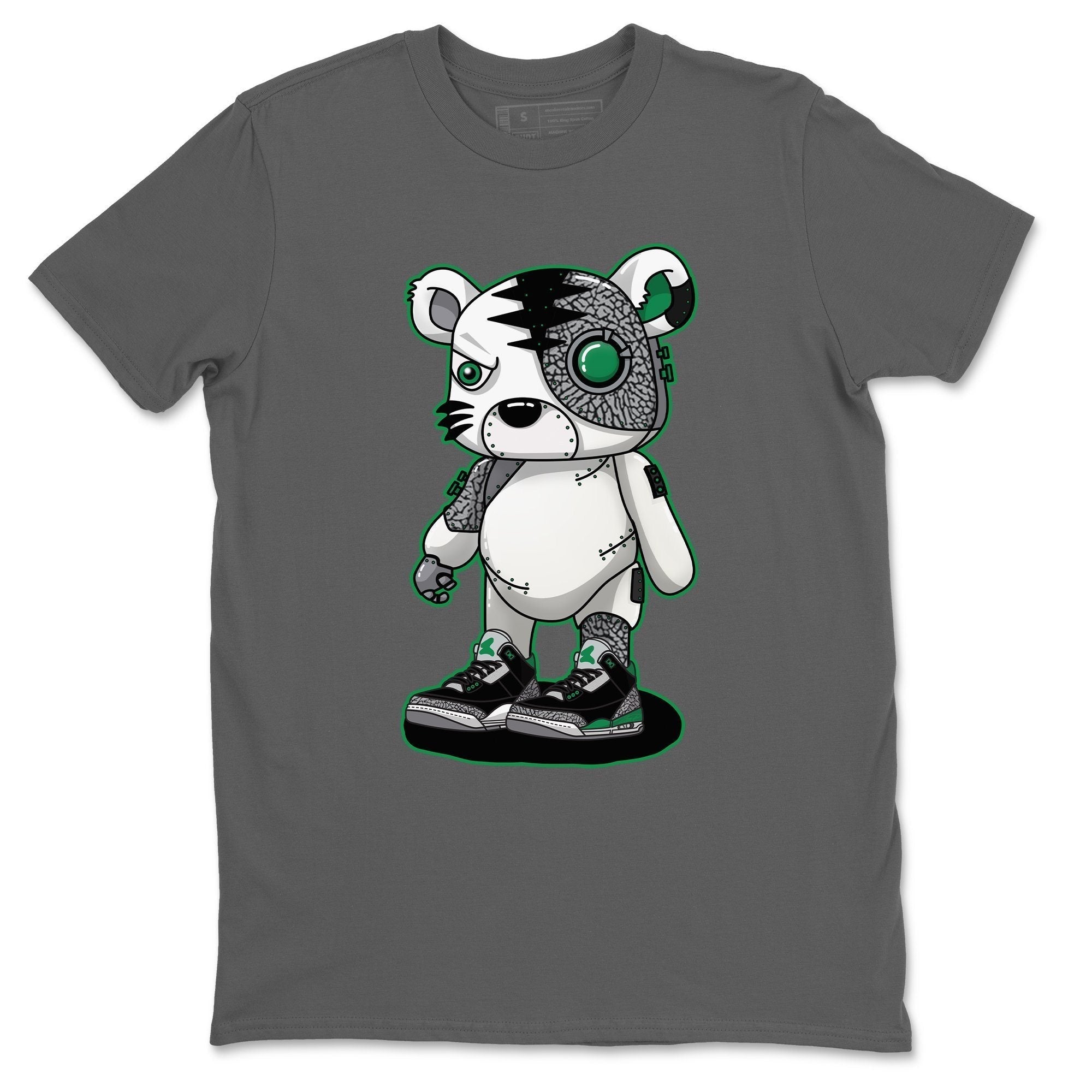 Jordan 3 Pine Green Shirt To Match Jordans Cyborg Tiger Sneaker Tees Jordan 3 Pine Green Drip Gear Zone Sneaker Matching Clothing Unisex Shirts