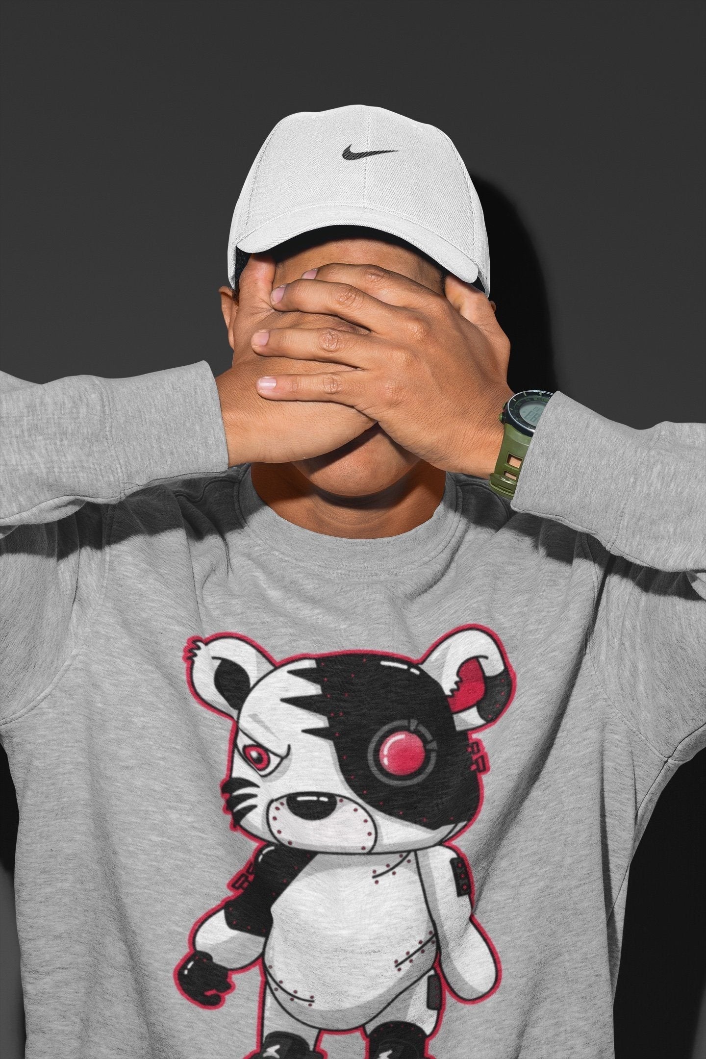 Jordan 4 Red Thunder Shirt To Match Jordans Cyborg Tiger Sneaker Tees Jordan 4 Red Thunder Drip Gear Zone Sneaker Matching Clothing Unisex Shirts