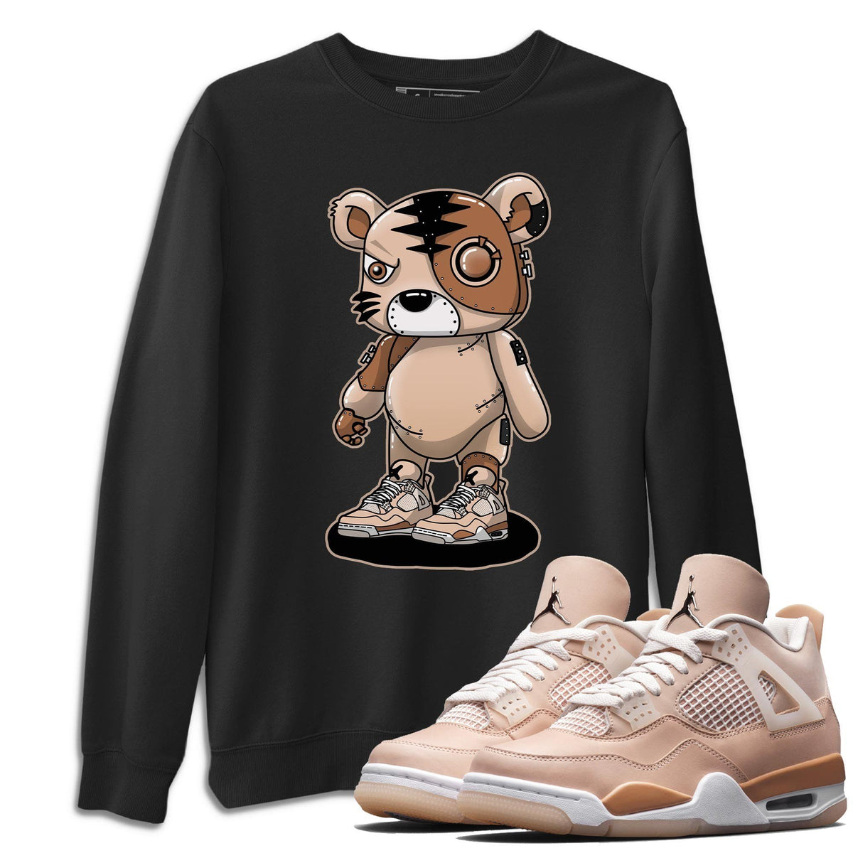 Jordan 4 Shimmer Shirt To Match Jordans Cyborg Tiger Sneaker Tees Jordan 4 Shimmer Drip Gear Zone Sneaker Matching Clothing Unisex Shirts