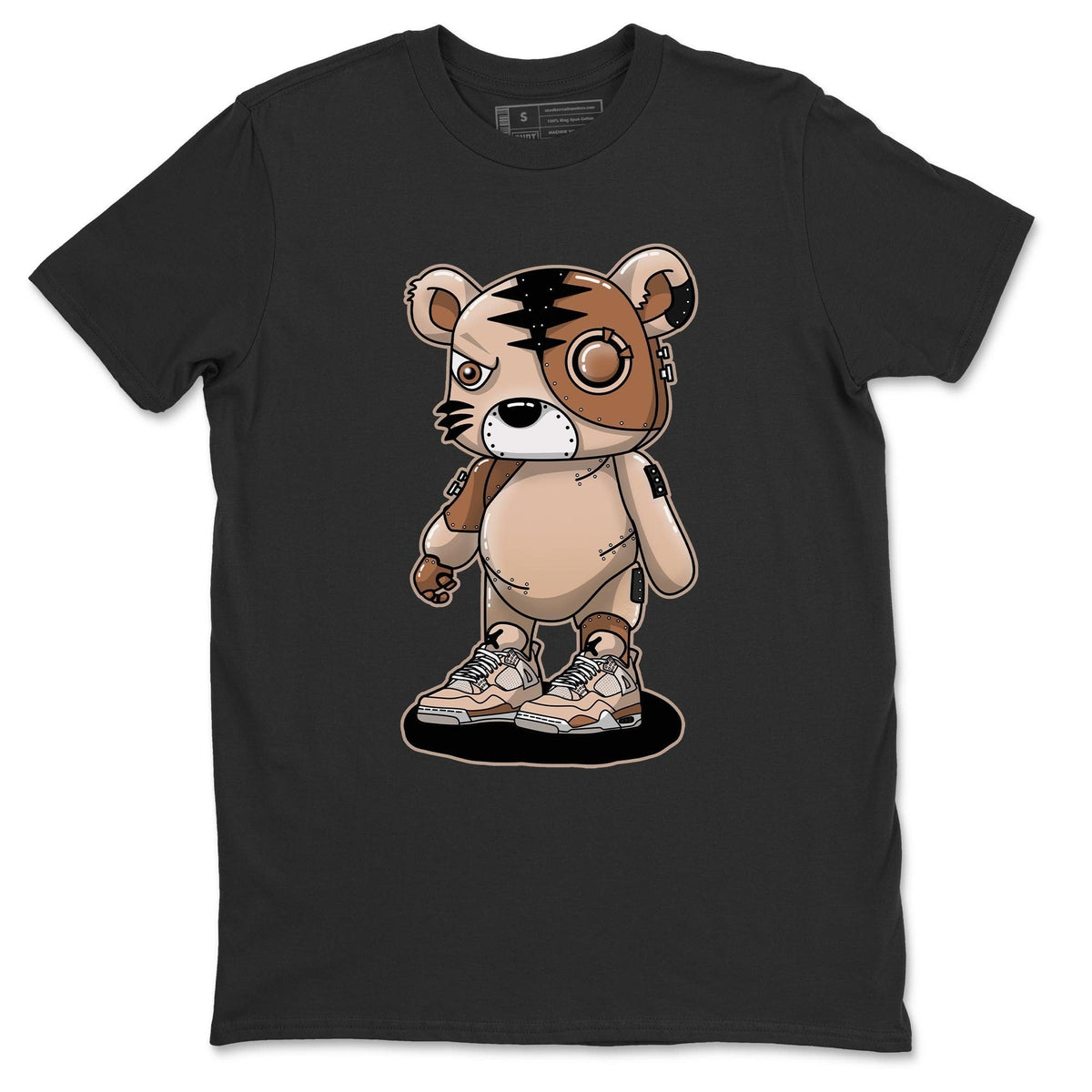 Jordan 4 Shimmer Shirt To Match Jordans Cyborg Tiger Sneaker Tees Jordan 4 Shimmer Drip Gear Zone Sneaker Matching Clothing Unisex Shirts
