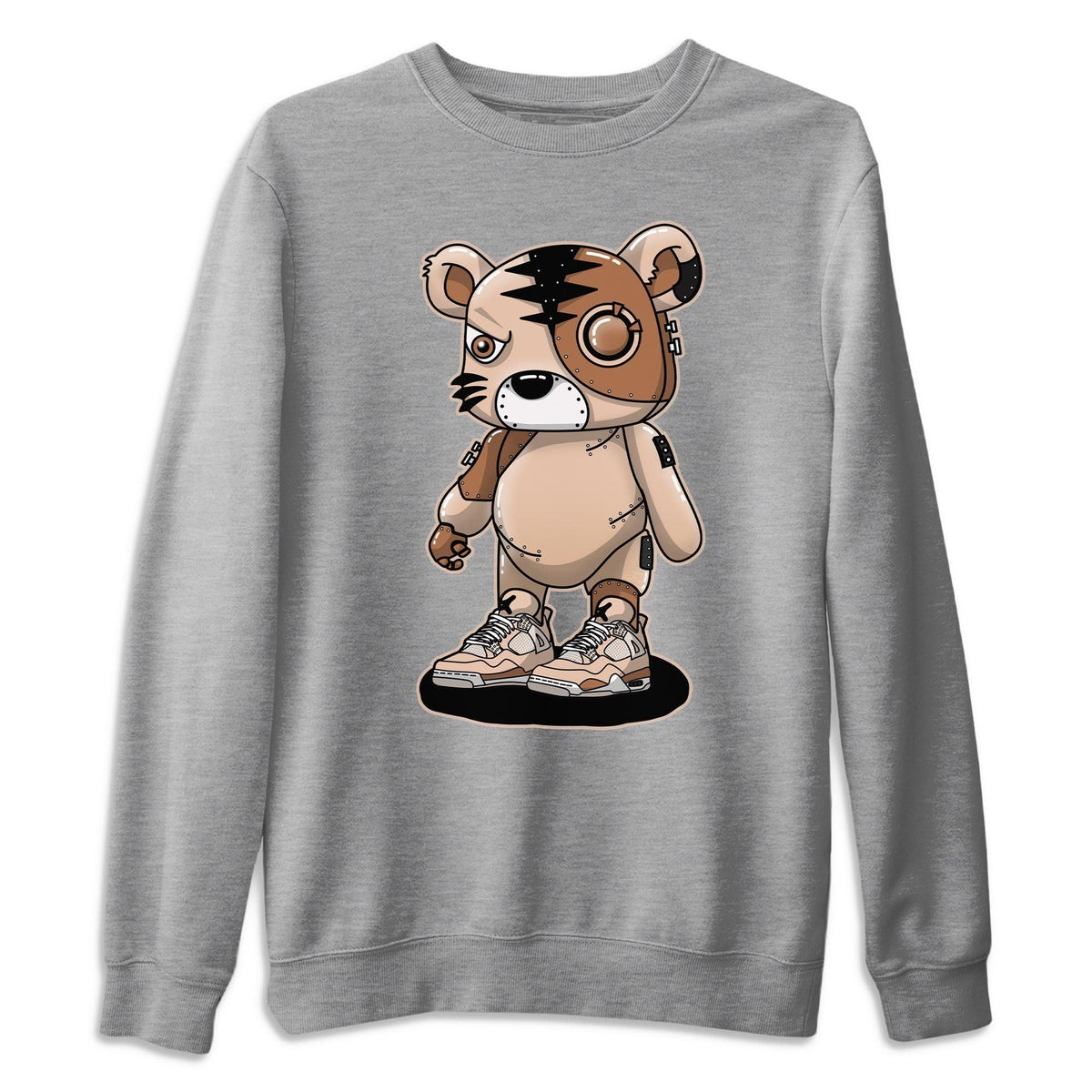 Jordan 4 Shimmer Shirt To Match Jordans Cyborg Tiger Sneaker Tees Jordan 4 Shimmer Drip Gear Zone Sneaker Matching Clothing Unisex Shirts