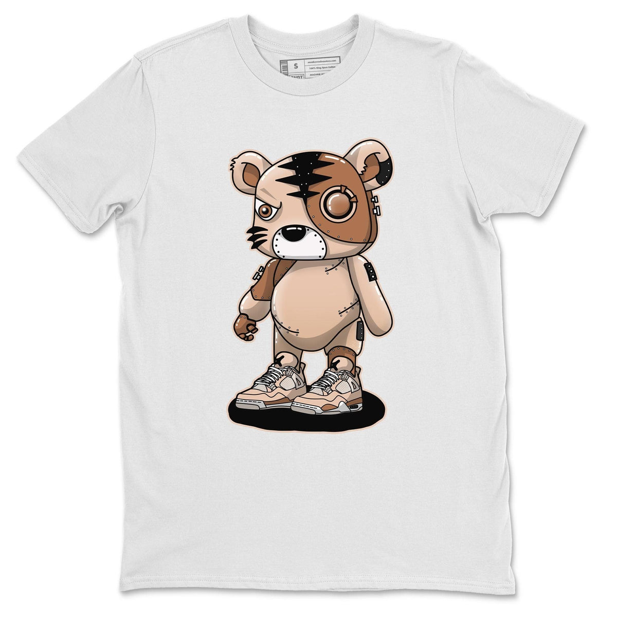 Jordan 4 Shimmer Shirt To Match Jordans Cyborg Tiger Sneaker Tees Jordan 4 Shimmer Drip Gear Zone Sneaker Matching Clothing Unisex Shirts