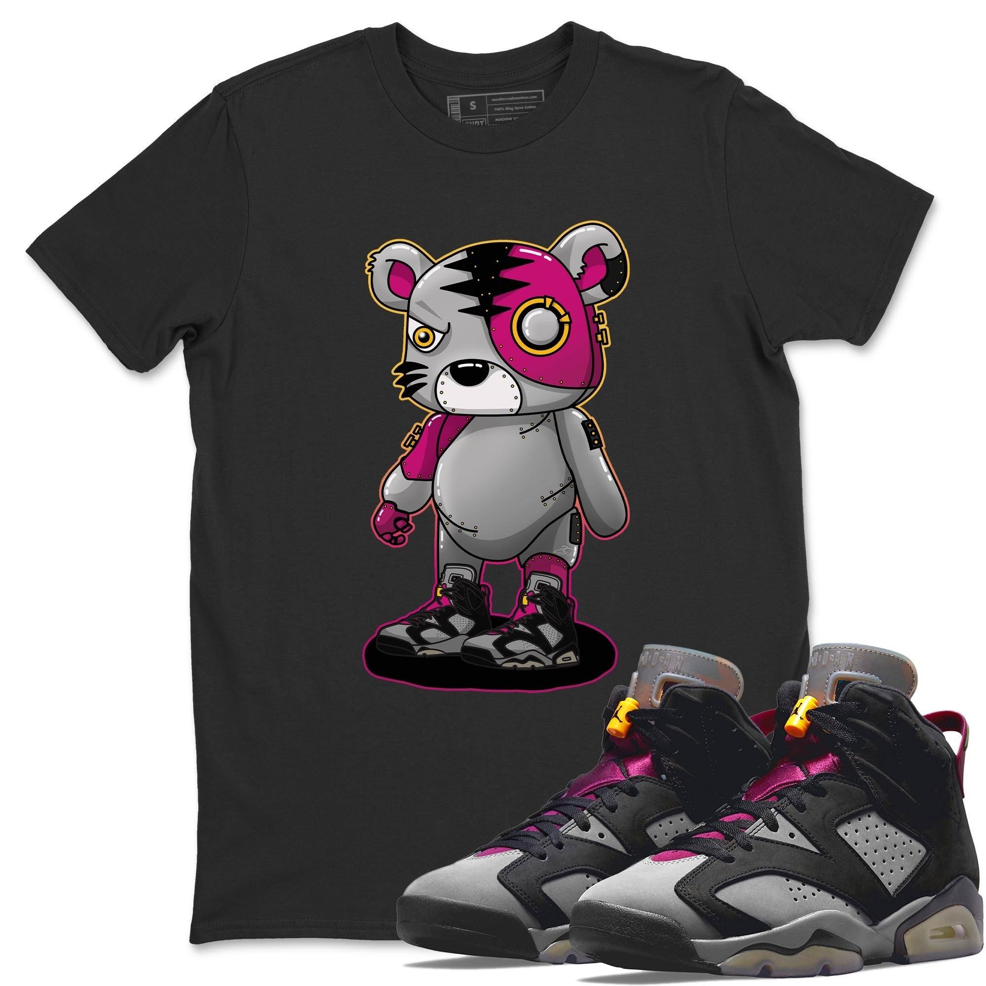 Jordan 6 Bordeaux Shirt To Match Jordans Cyborg Tiger Sneaker Tees Jordan 6 Bordeaux Drip Gear Zone Sneaker Matching Clothing Unisex Shirts