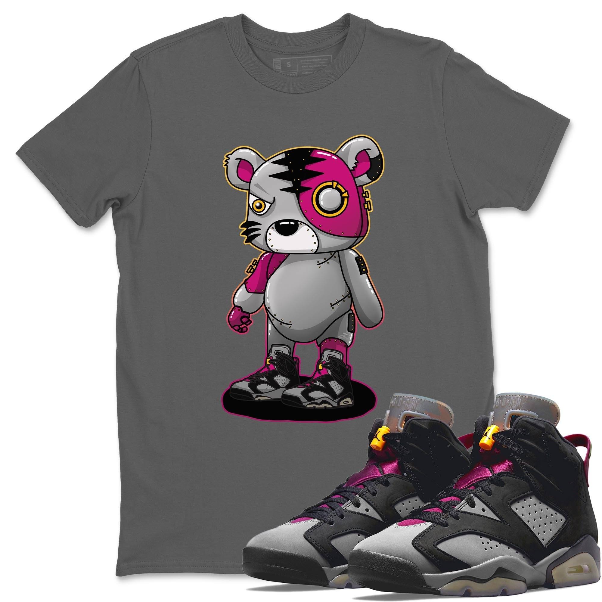 Jordan 6 Bordeaux Shirt To Match Jordans Cyborg Tiger Sneaker Tees Jordan 6 Bordeaux Drip Gear Zone Sneaker Matching Clothing Unisex Shirts