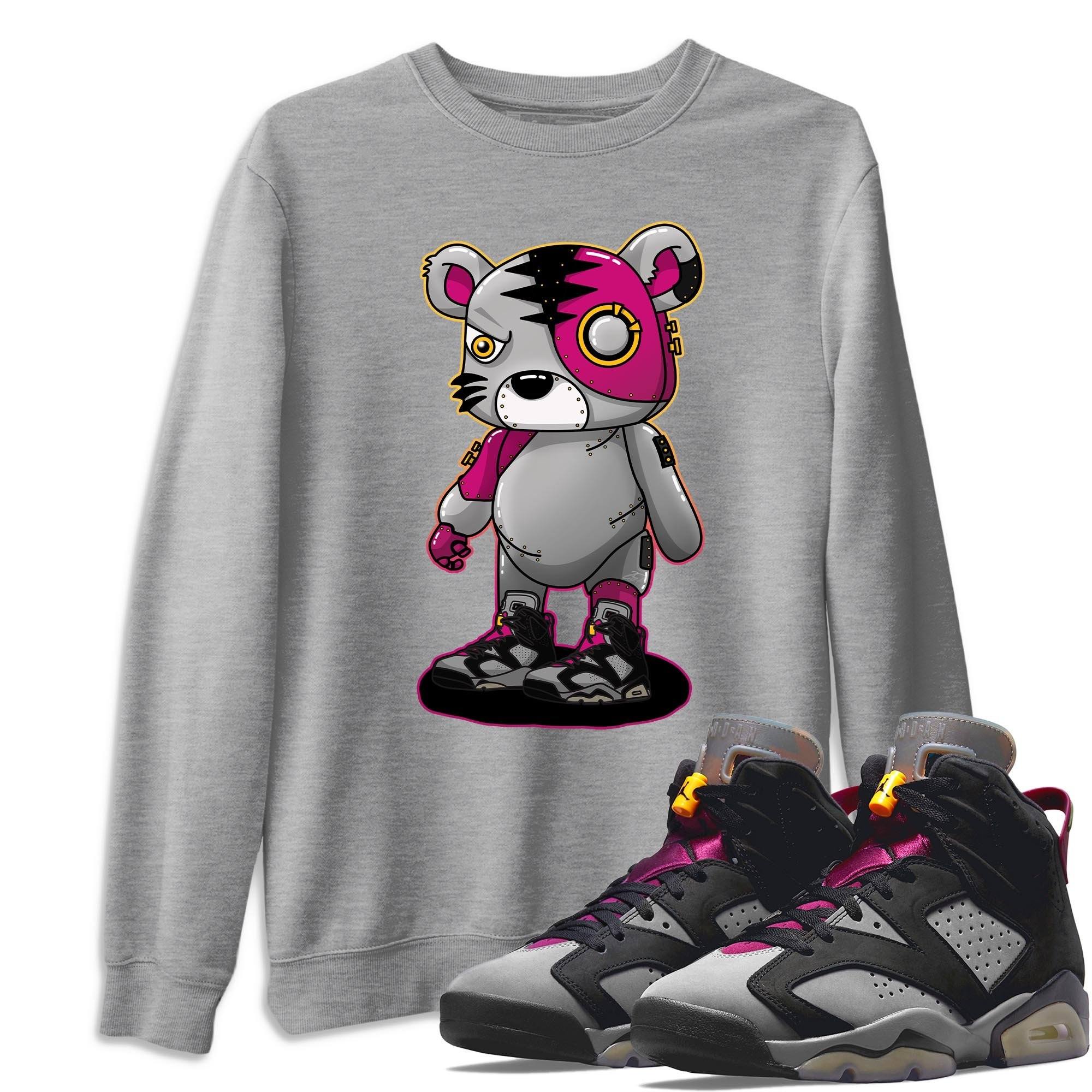 Jordan 6 Bordeaux Shirt To Match Jordans Cyborg Tiger Sneaker Tees Jordan 6 Bordeaux Drip Gear Zone Sneaker Matching Clothing Unisex Shirts