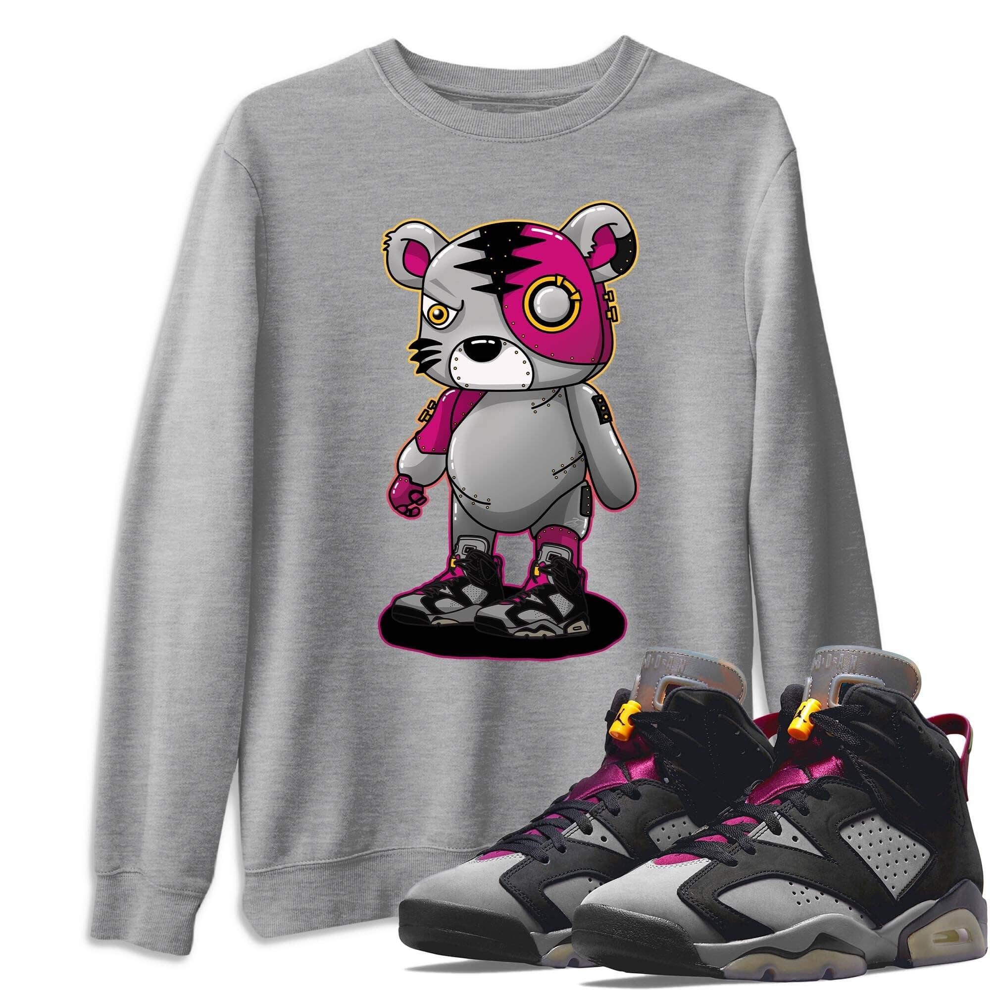 Jordan 6 Bordeaux Shirt To Match Jordans Cyborg Tiger Sneaker Tees Jordan 6 Bordeaux Drip Gear Zone Sneaker Matching Clothing Unisex Shirts