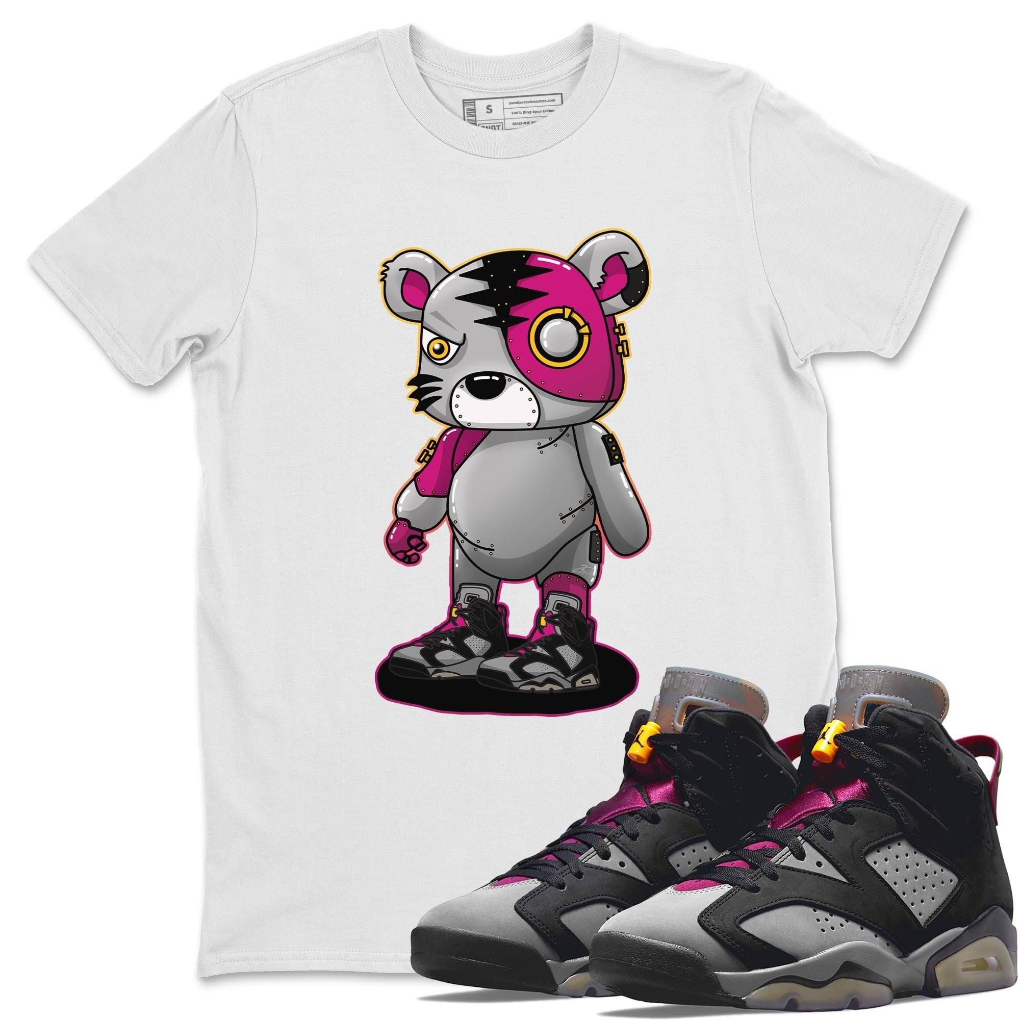 Jordan 6 Bordeaux Shirt To Match Jordans Cyborg Tiger Sneaker Tees Jordan 6 Bordeaux Drip Gear Zone Sneaker Matching Clothing Unisex Shirts