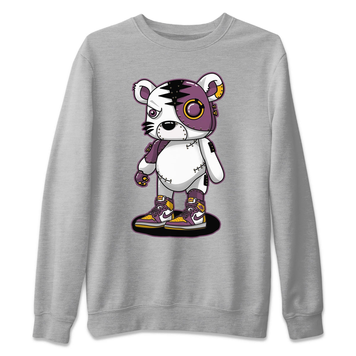 Jordan 1 Brotherhood Sneaker Matching T-Shirt Cyborg Tiger Sneaker Tees Jordan 1 Brotherhood Sneaker Release Tees Crew Neck Tees