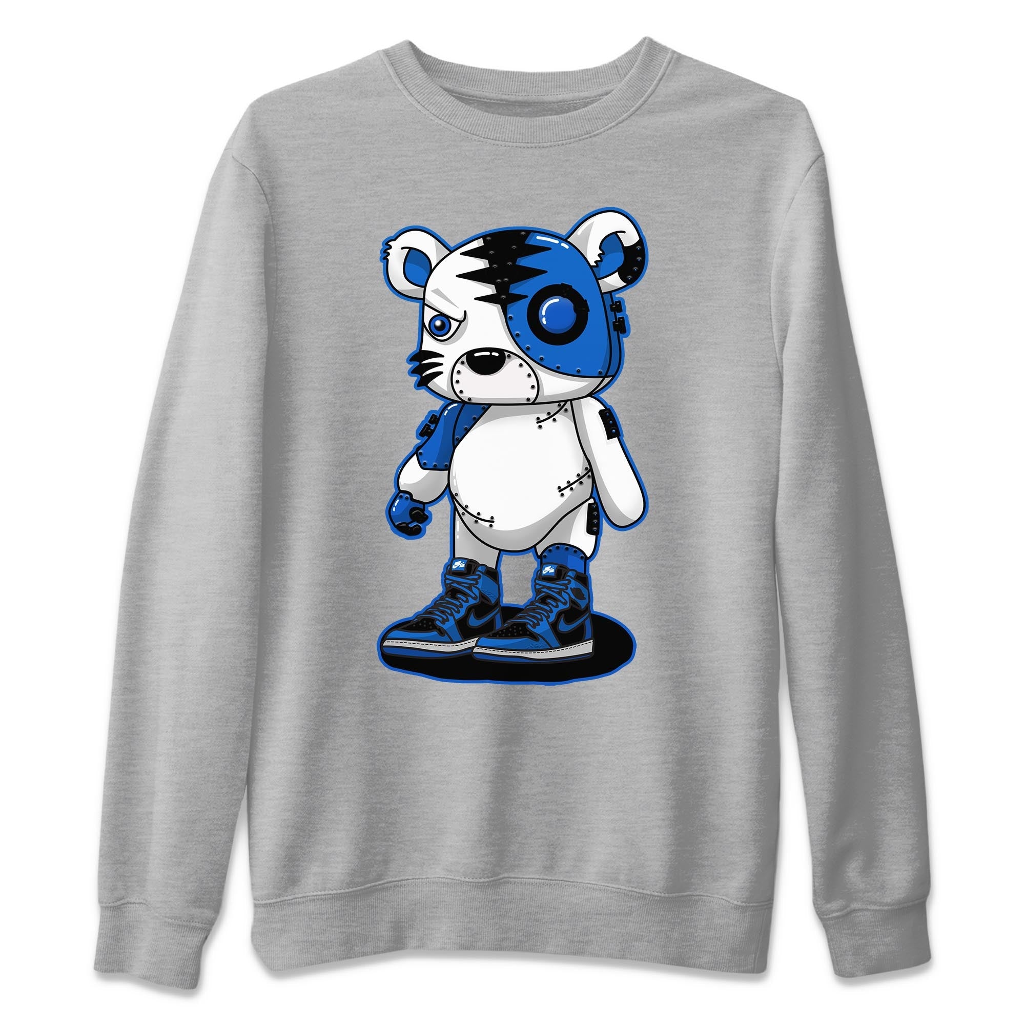 Jordan 1 Dark Marina Blue Sneaker Matching T-Shirt Cyborg Tiger Sneaker Tees Jordan 1 Dark Marina Blue Sneaker Release Tees Crew Neck Tees