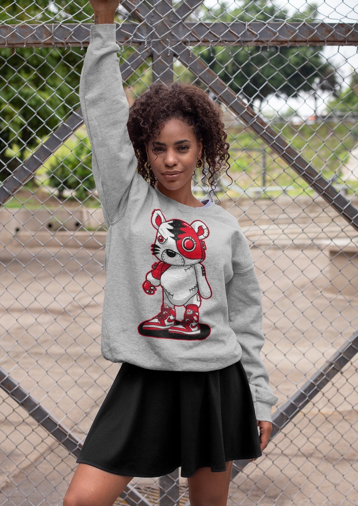 Jordan 1 Newstalgia Sneaker Matching T-Shirt Cyborg Tiger Sneaker Tees Jordan 1 Newstalgia Sneaker Release Tees Crew Neck Tees