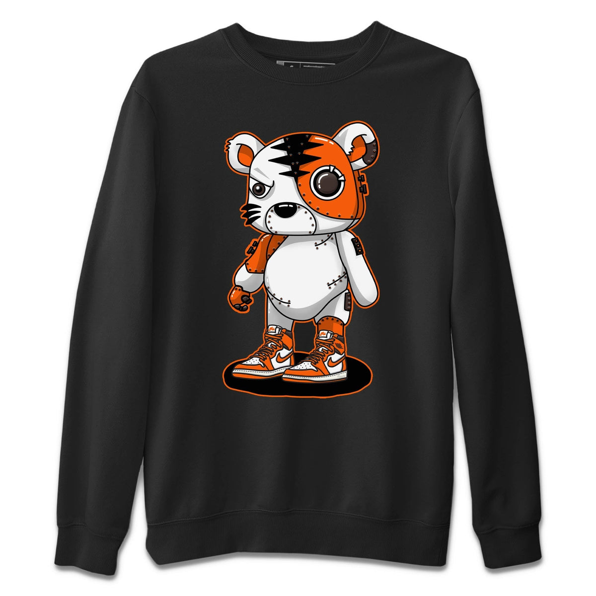 Jordan 1 Starfish Sneaker Matching T-Shirt Cyborg Tiger Sneaker Tees Jordan 1 Starfish Sneaker Release Tees Crew Neck Tees