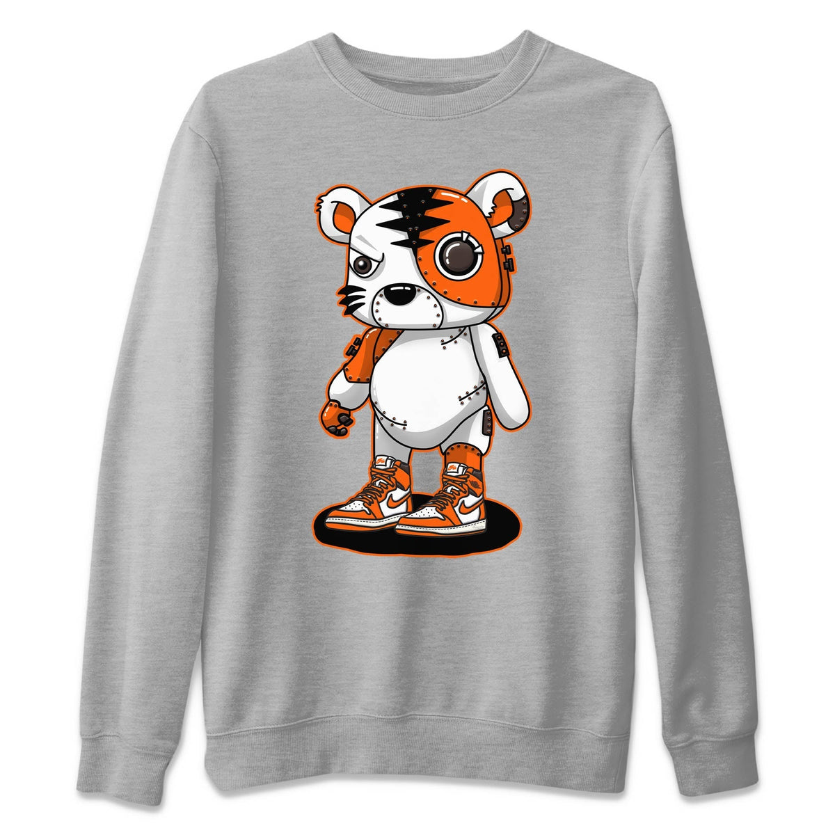 Jordan 1 Starfish Sneaker Matching T-Shirt Cyborg Tiger Sneaker Tees Jordan 1 Starfish Sneaker Release Tees Crew Neck Tees