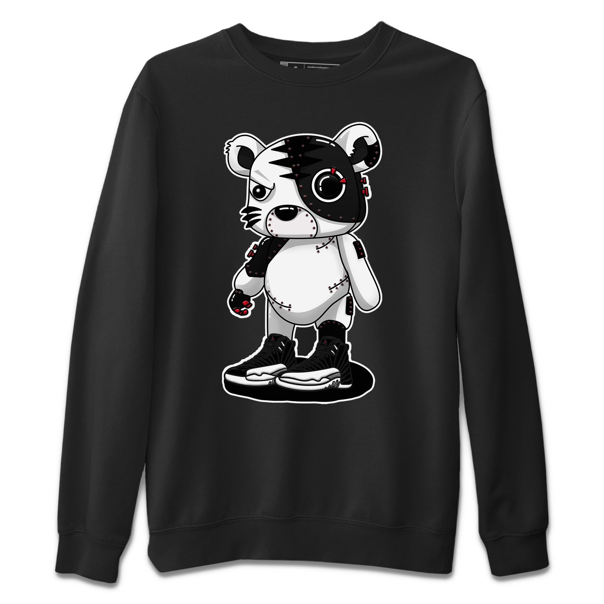 Jordan 12 Playoffs Shirt To Match Jordans Cyborg Tiger Sneaker Tees Jordan 12 Playoffs Drip Gear Zone Sneaker Matching Clothing Unisex Shirts