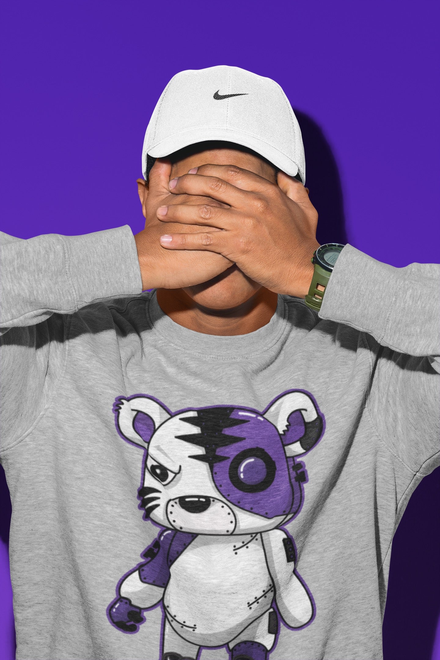 Jordan 13 Court Purple Shirt To Match Jordans Cyborg Tiger Sneaker Tees Jordan 13 Court Purple Drip Gear Zone Sneaker Matching Clothing Unisex Shirts