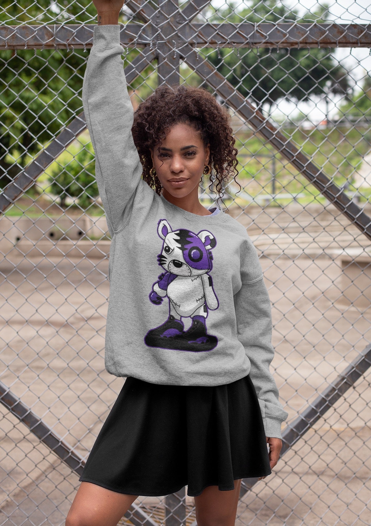 Jordan 13 Court Purple Shirt To Match Jordans Cyborg Tiger Sneaker Tees Jordan 13 Court Purple Drip Gear Zone Sneaker Matching Clothing Unisex Shirts