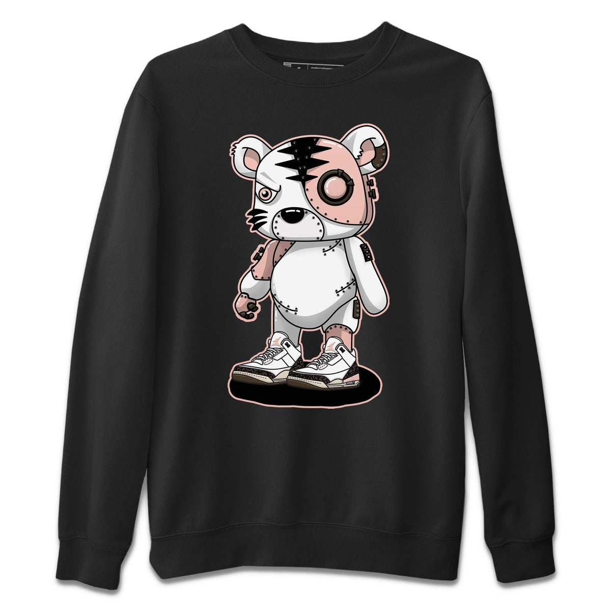 Jordan 3 Atmosphere Sneaker Matching T-Shirt Cyborg Tiger Sneaker Tees Jordan 3 Atmosphere Sneaker Release Tees Crew Neck Tees
