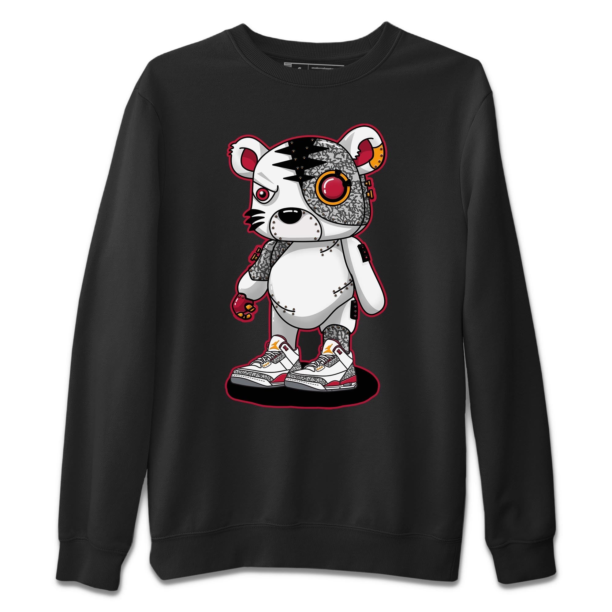 Jordan 3 Cardinal Shirt To Match Jordans Cyborg Tiger Sneaker Tees Jordan 3 Cardinal Drip Gear Zone Sneaker Matching Clothing Unisex Shirts