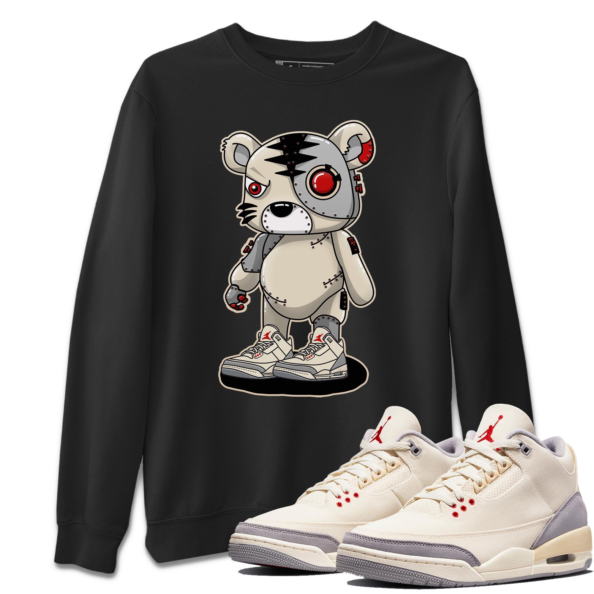 Jordan 3 Muslin Shirt To Match Jordans Cyborg Tiger Sneaker Tees Jordan 3 Muslin Drip Gear Zone Sneaker Matching Clothing Unisex Shirts