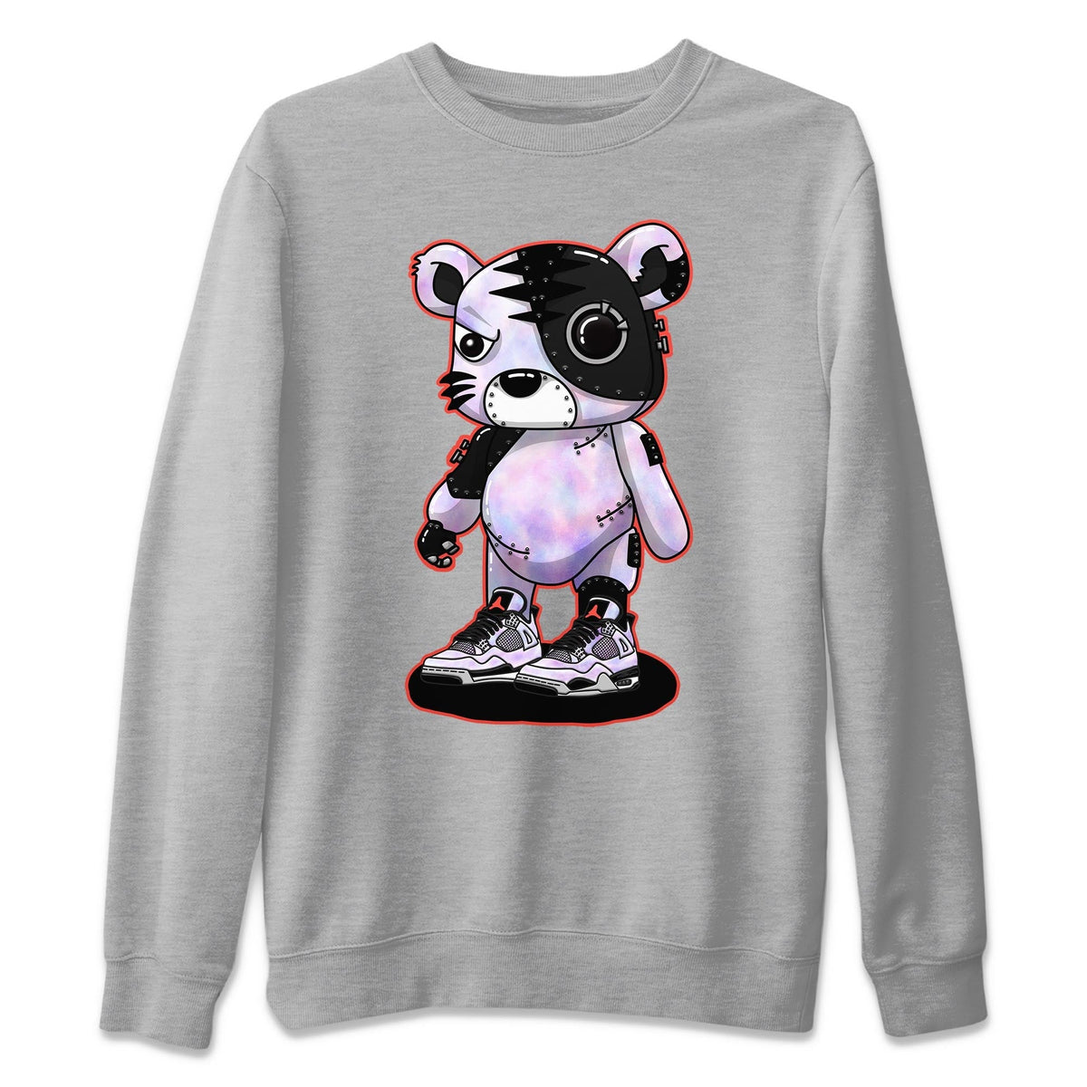 Jordan 4 Zen Master Sneaker Matching T-Shirt Cyborg Tiger Sneaker Tees Jordan 4 Zen Master Sneaker Release Tees Crew Neck Tees