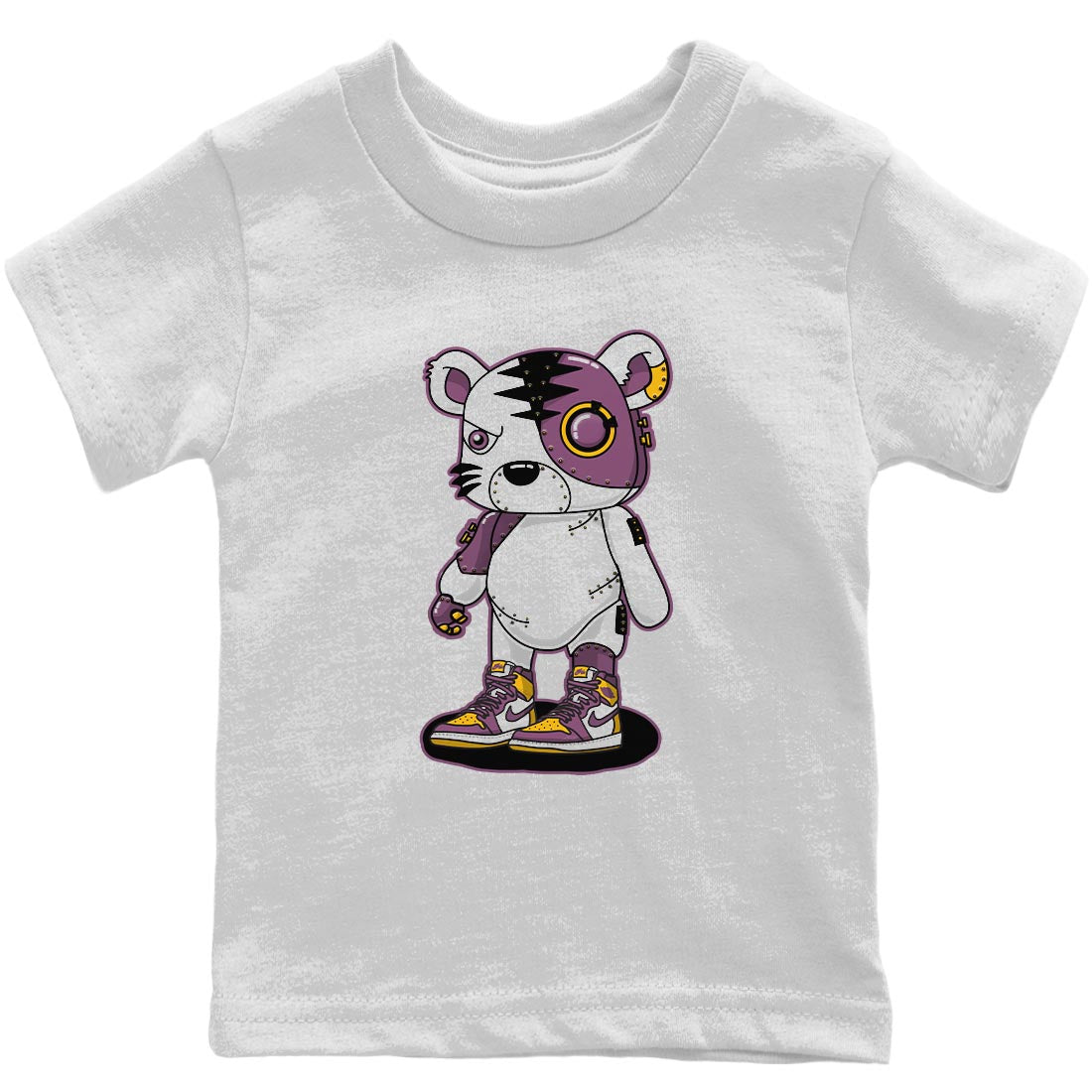 Jordan 1 Brotherhood Sneaker Matching T-Shirt Cyborg Tiger Sneaker Tees Jordan 1 Brotherhood Sneaker Release Tees Kids Shirts