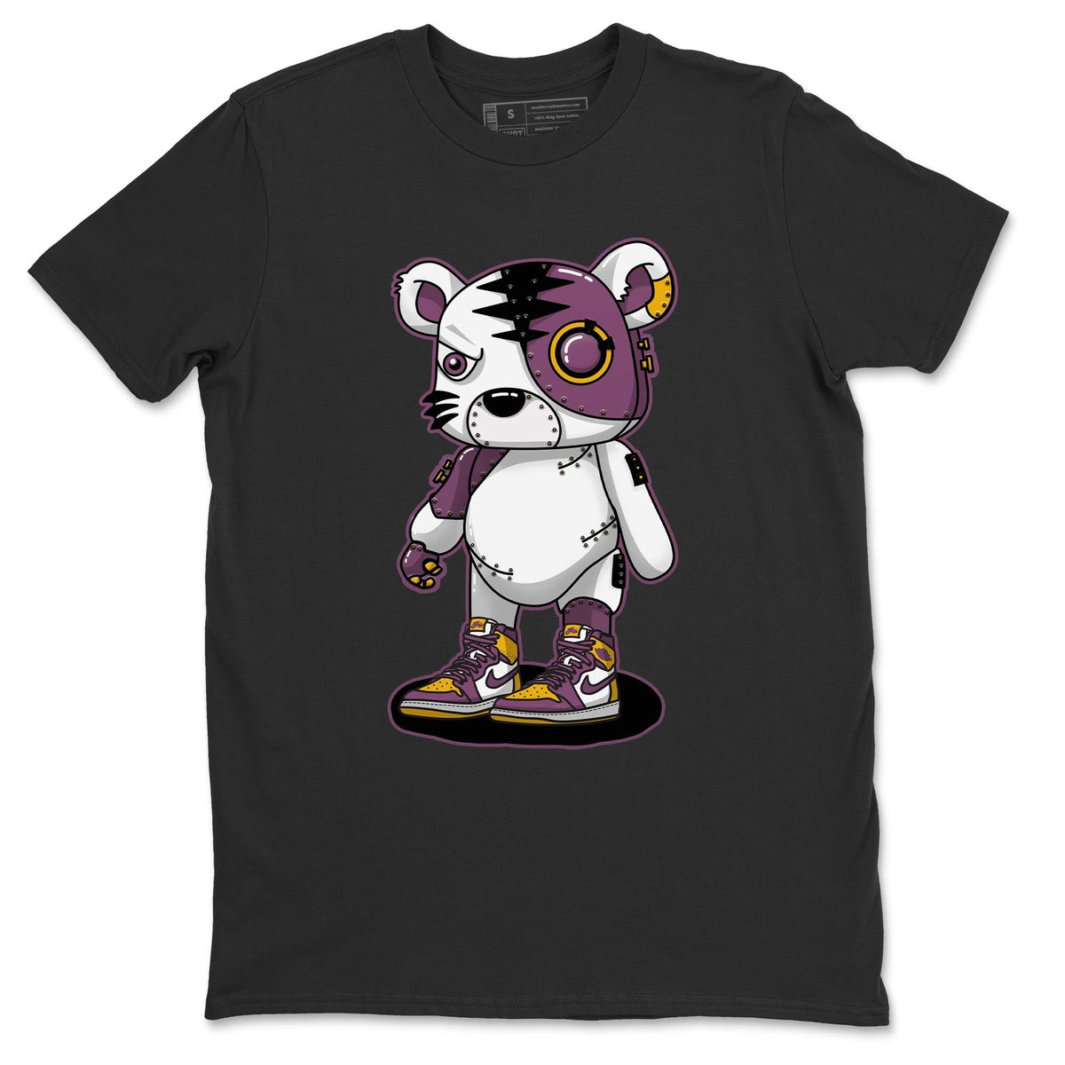 Jordan 1 Brotherhood Sneaker Matching T-Shirt Cyborg Tiger Sneaker Tees Jordan 1 Brotherhood Sneaker Release Tees Crew Neck Tees