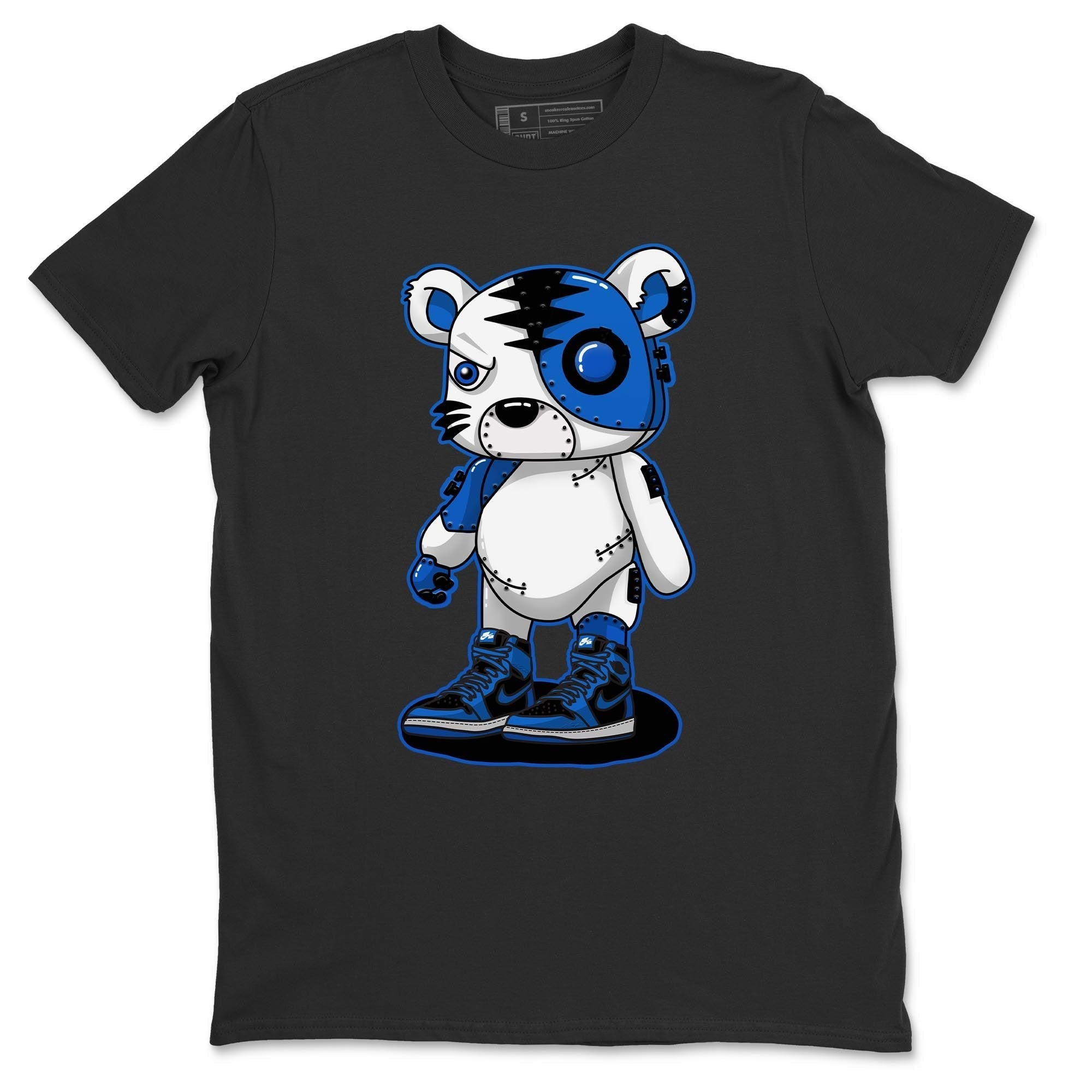 Jordan 1 Dark Marina Blue Sneaker Matching T-Shirt Cyborg Tiger Sneaker Tees Jordan 1 Dark Marina Blue Sneaker Release Tees Crew Neck Tees