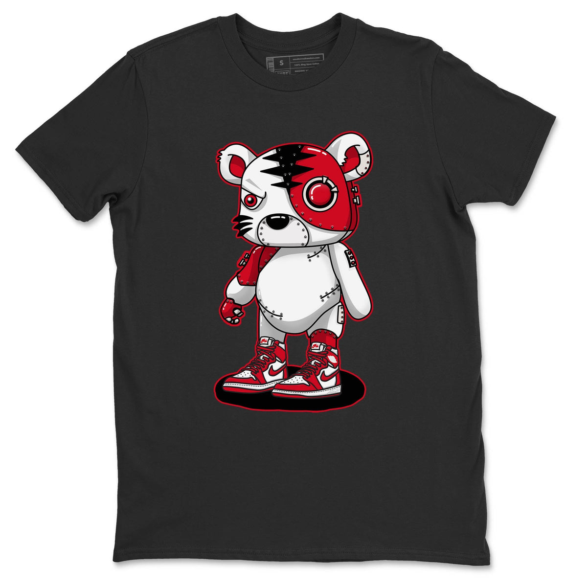 Jordan 1 Newstalgia Sneaker Matching T-Shirt Cyborg Tiger Sneaker Tees Jordan 1 Newstalgia Sneaker Release Tees Crew Neck Tees