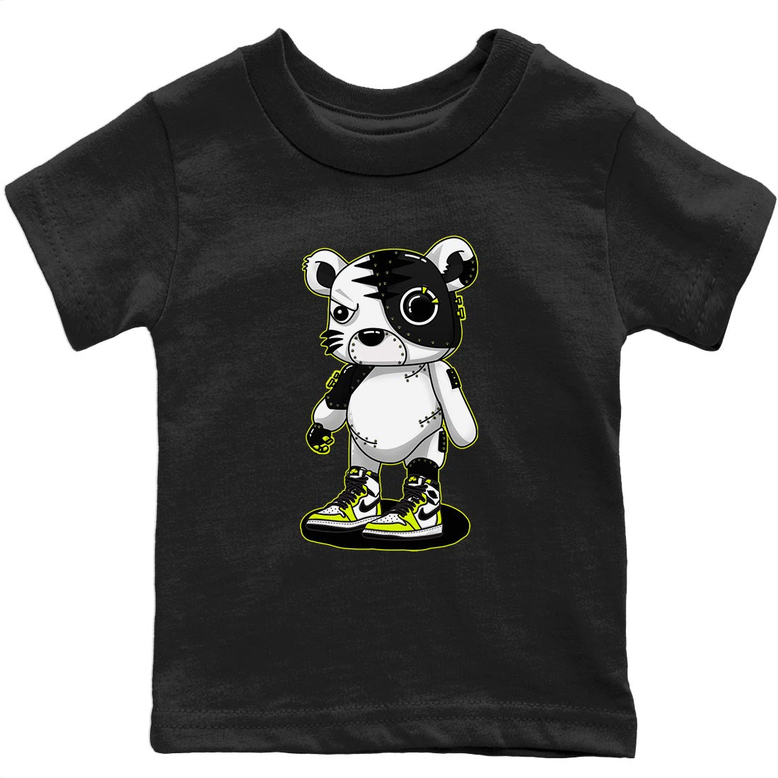 Jordan 1 Visionaire Sneaker Matching T-Shirt Cyborg Tiger Sneaker Tees Jordan 1 Visionaire Sneaker Release Tees Kids Shirts