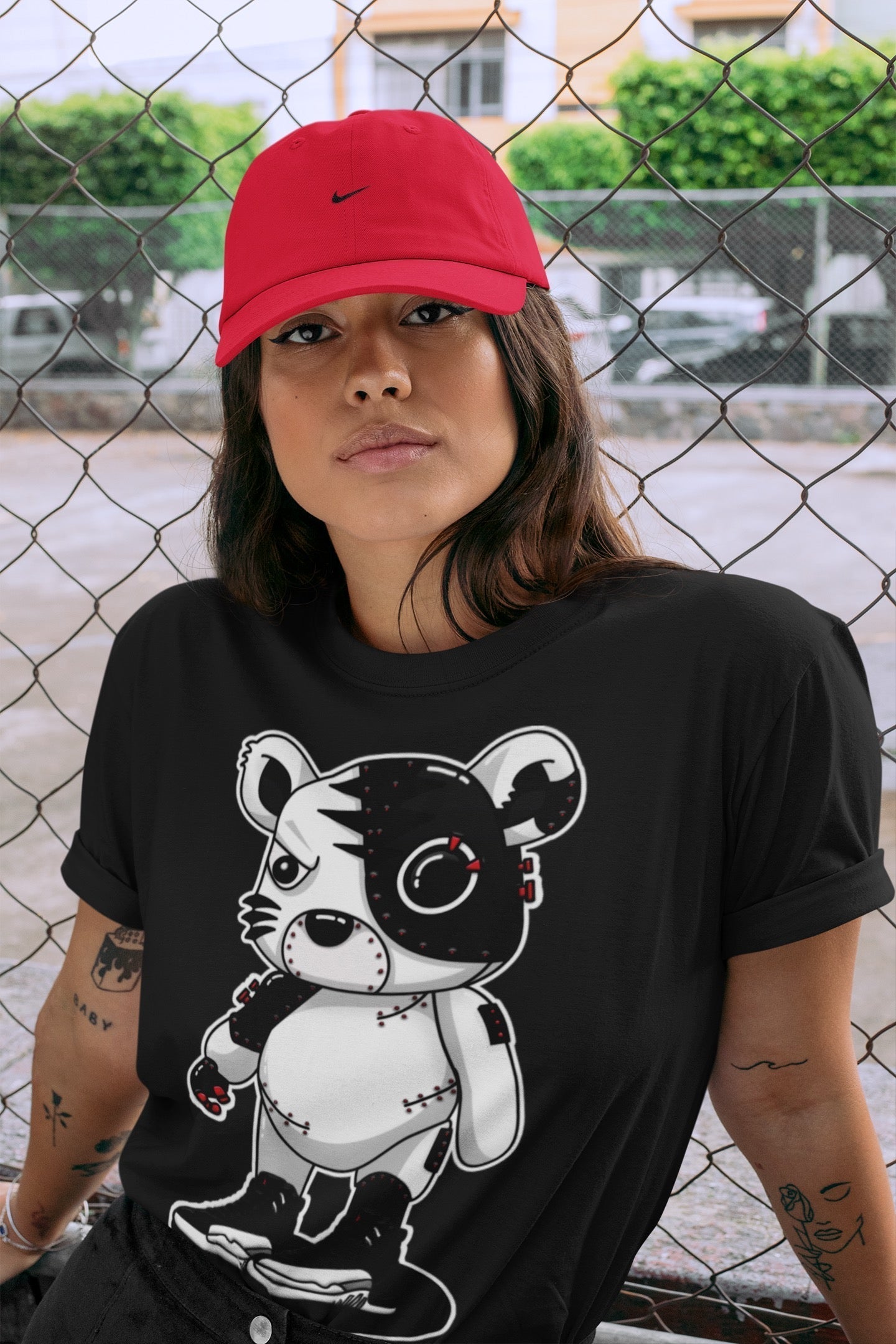 Jordan 12 Playoffs Shirt To Match Jordans Cyborg Tiger Sneaker Tees Jordan 12 Playoffs Drip Gear Zone Sneaker Matching Clothing Unisex Shirts