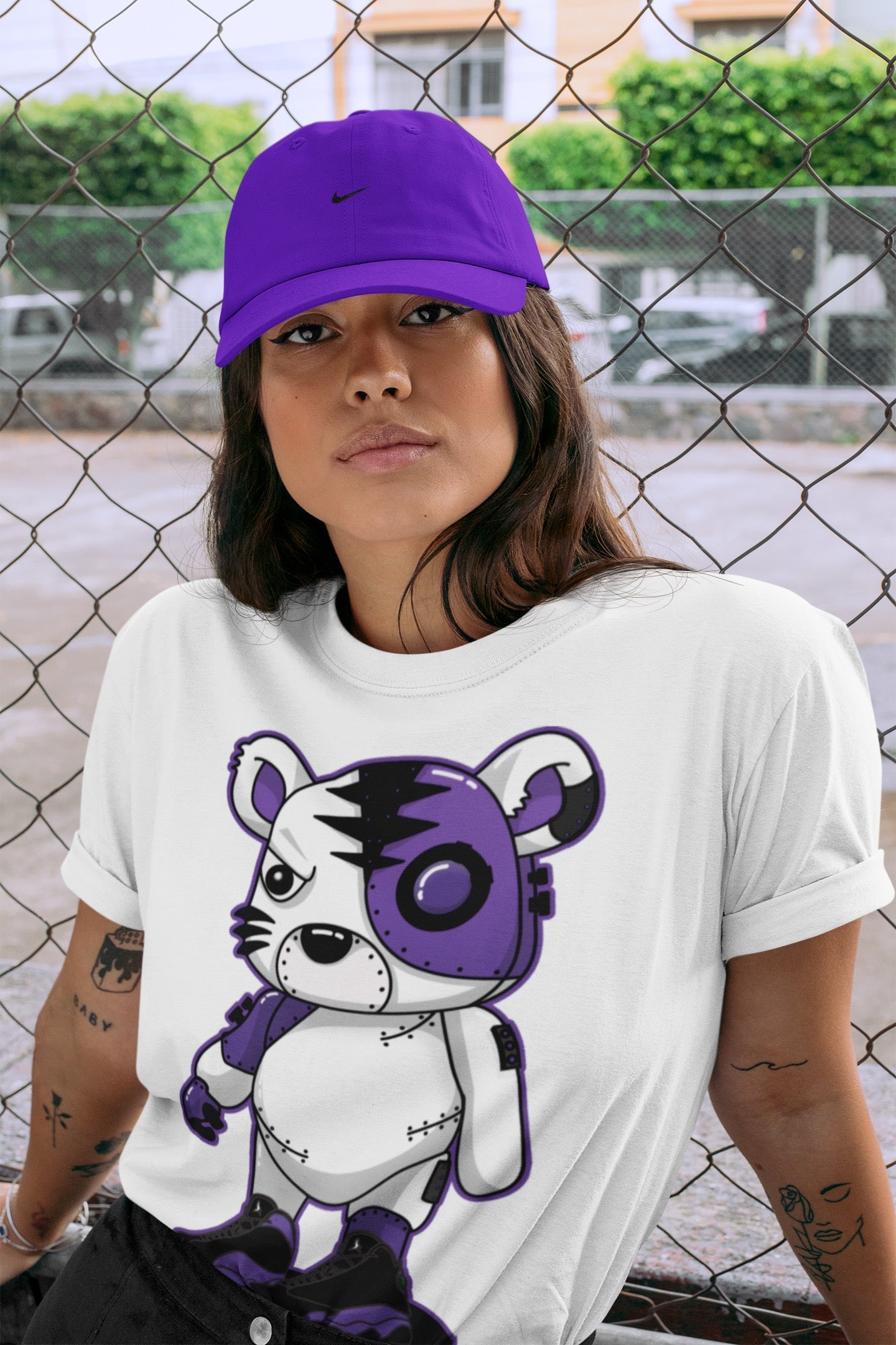 Jordan 13 Court Purple Shirt To Match Jordans Cyborg Tiger Sneaker Tees Jordan 13 Court Purple Drip Gear Zone Sneaker Matching Clothing Unisex Shirts