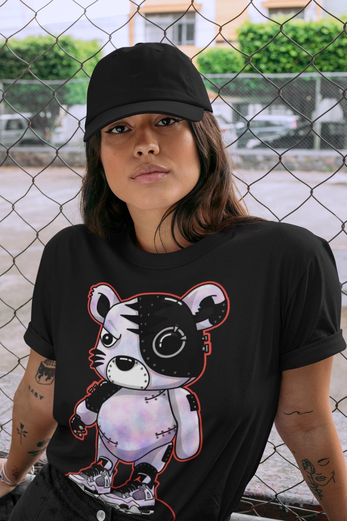 Jordan 4 Zen Master Sneaker Matching T-Shirt Cyborg Tiger Sneaker Tees Jordan 4 Zen Master Sneaker Release Tees Crew Neck Tees