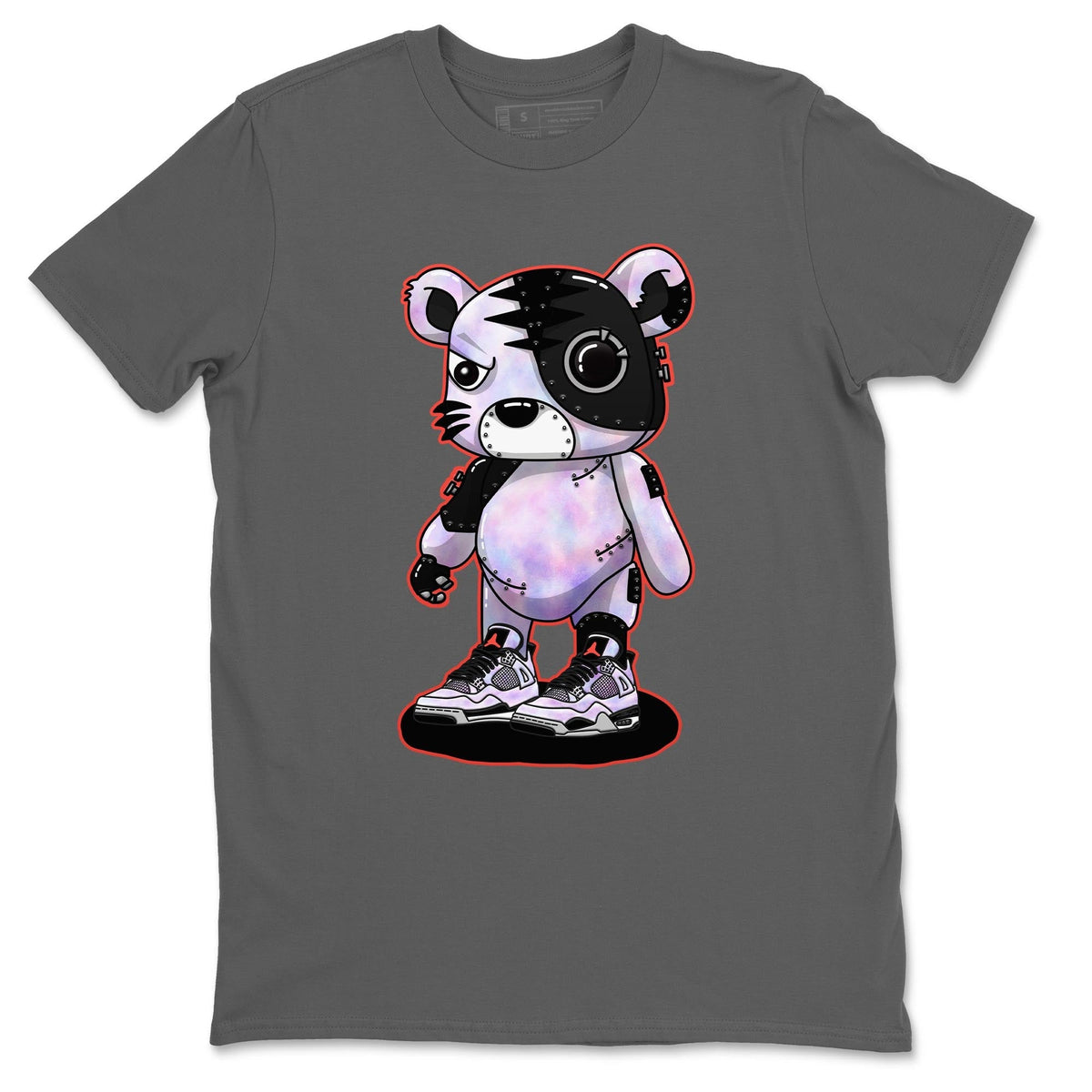 Jordan 4 Zen Master Sneaker Matching T-Shirt Cyborg Tiger Sneaker Tees Jordan 4 Zen Master Sneaker Release Tees Crew Neck Tees