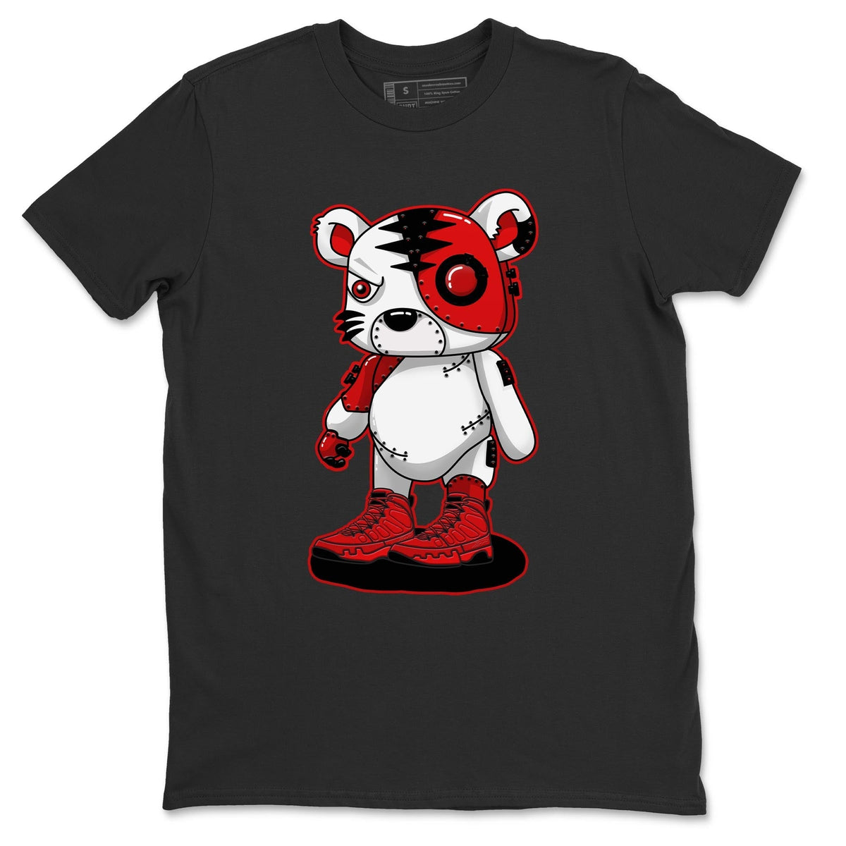 Jordan 9 Chile Red Shirt To Match Jordans Cyborg Tiger Sneaker Tees Jordan 9 Chile Red Drip Gear Zone Sneaker Matching Clothing Unisex Shirts