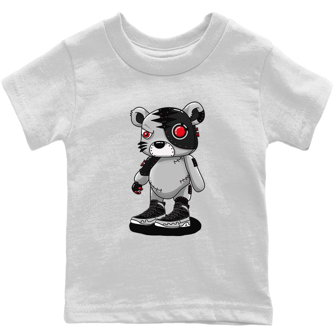 Jordan 9 Particle Grey Shirt To Match Jordans Cyborg Tiger Sneaker Tees Jordan 9 Particle Grey Drip Gear Zone Sneaker Matching Clothing Kids Shirts