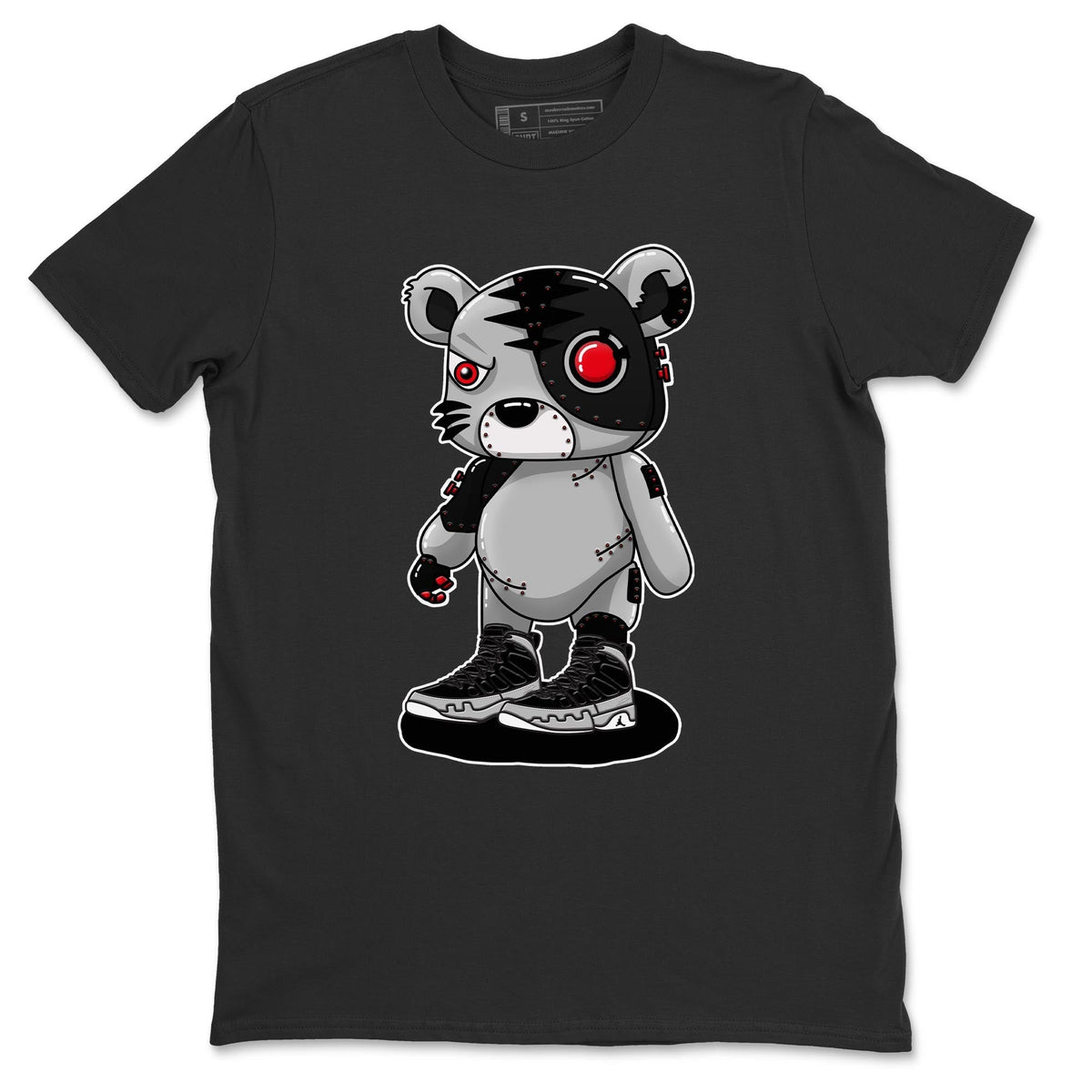 Jordan 9 Particle Grey Shirt To Match Jordans Cyborg Tiger Sneaker Tees Jordan 9 Particle Grey Drip Gear Zone Sneaker Matching Clothing Unisex Shirts